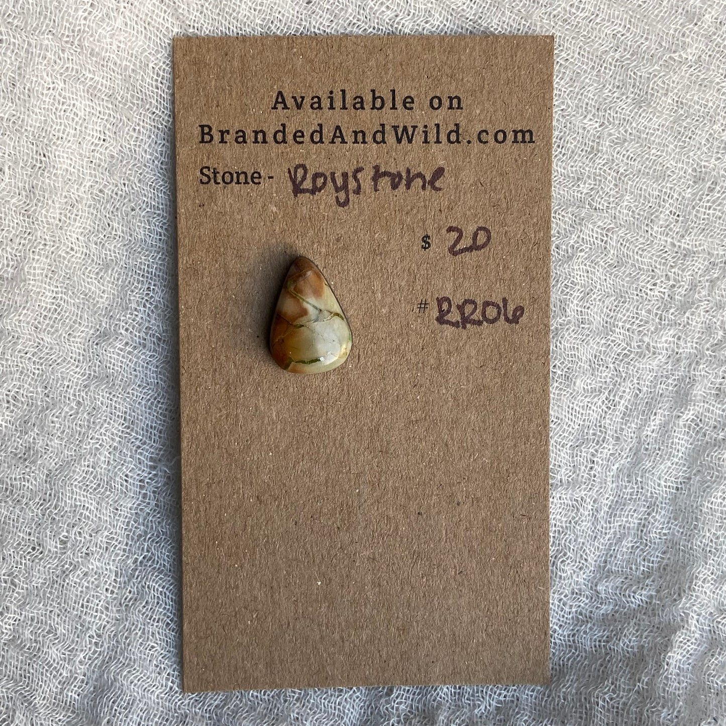 Royston Ribbon Turquoise Cabochon RR06