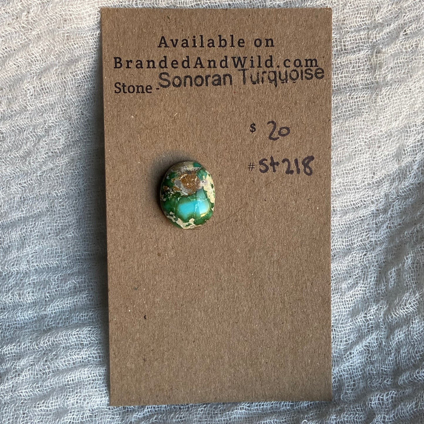 Sonoran Turquoise Cabochon - ST218