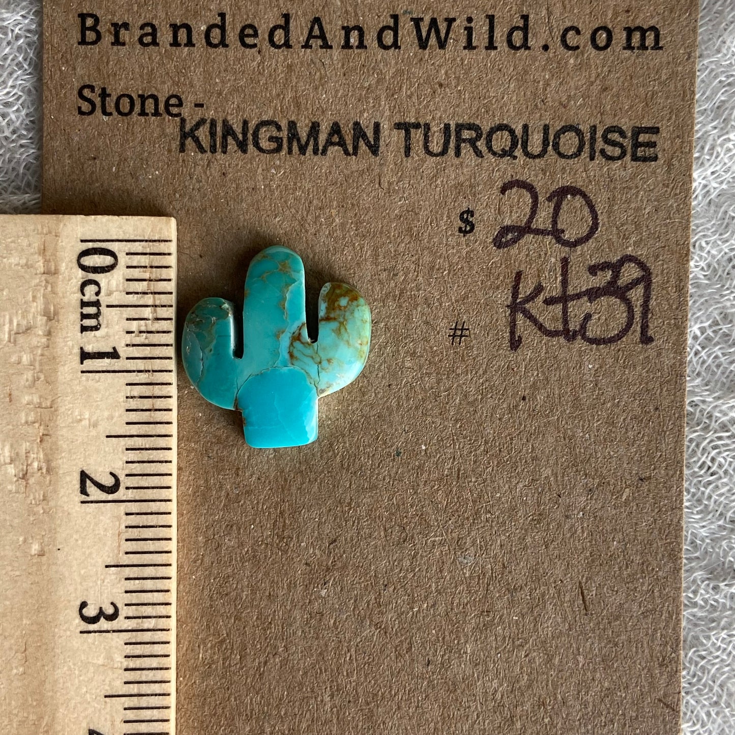 Kingman Turquoise Cabochon - KT39