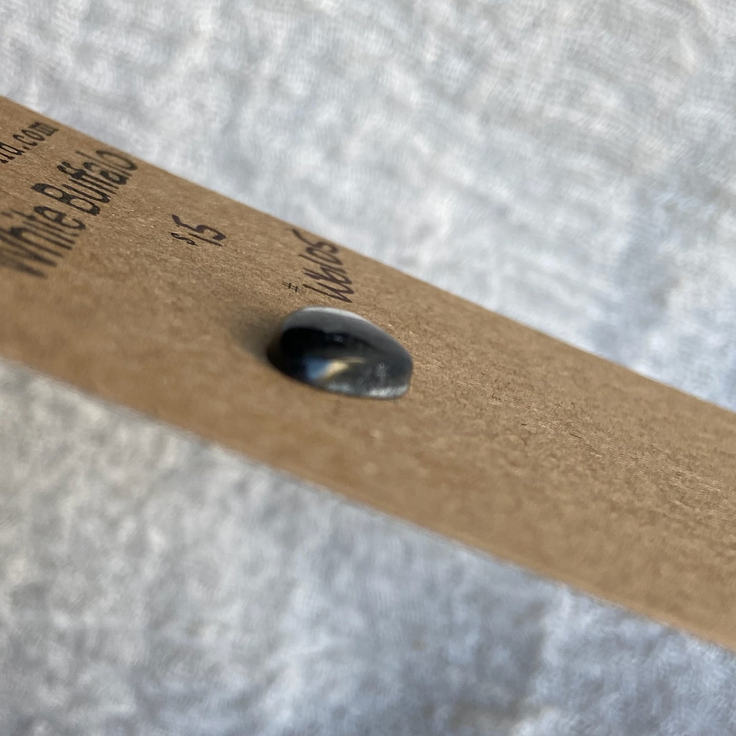 White Buffalo Cabochon - WB105