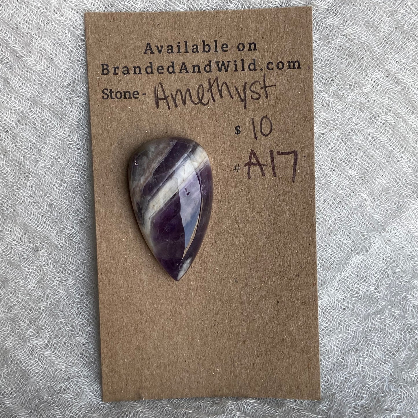 Amethyst Cabochon - A17