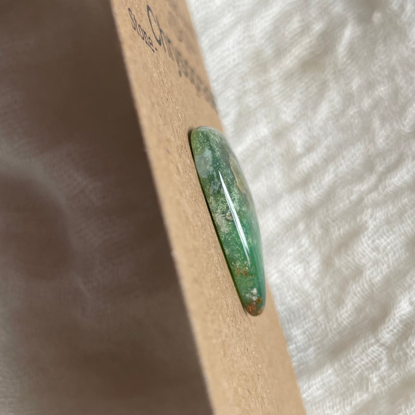 Chrysoprase Cabochon - Ch14 25B4D808-3955-49E3-99C9-F2F3C222B089 Brandedandwild.com
