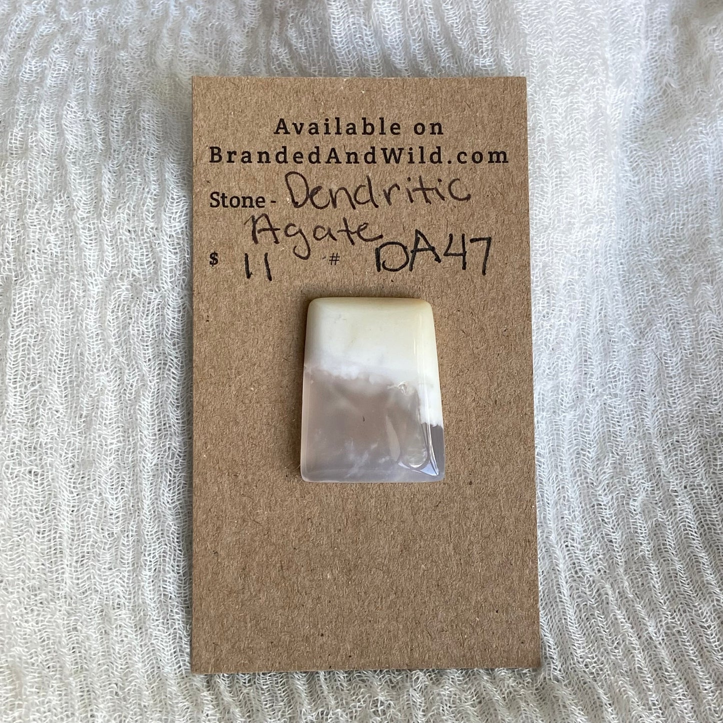 Dendritic Agate Cabochon - DA47