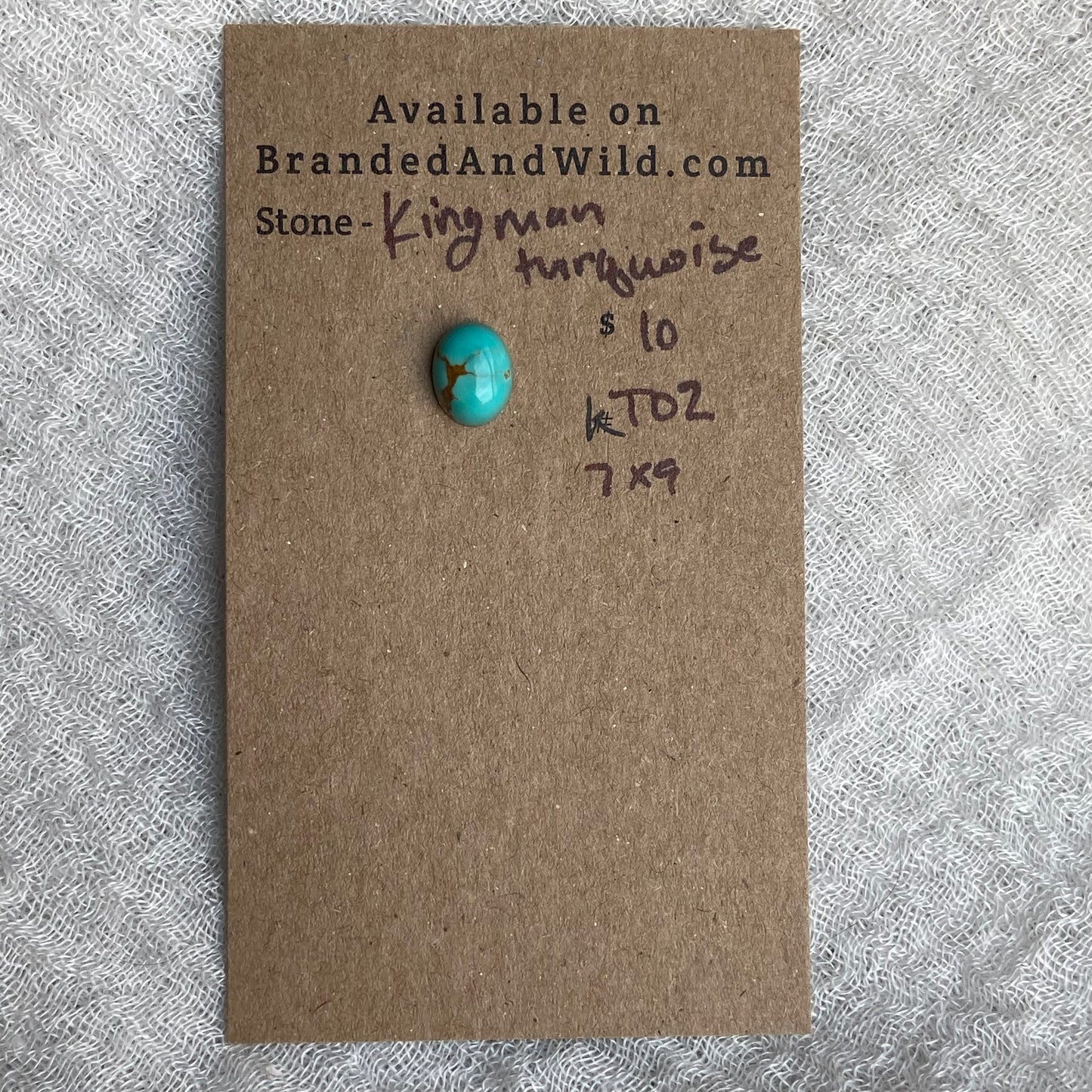 Kingman Turquoise Cabochon - KT02
