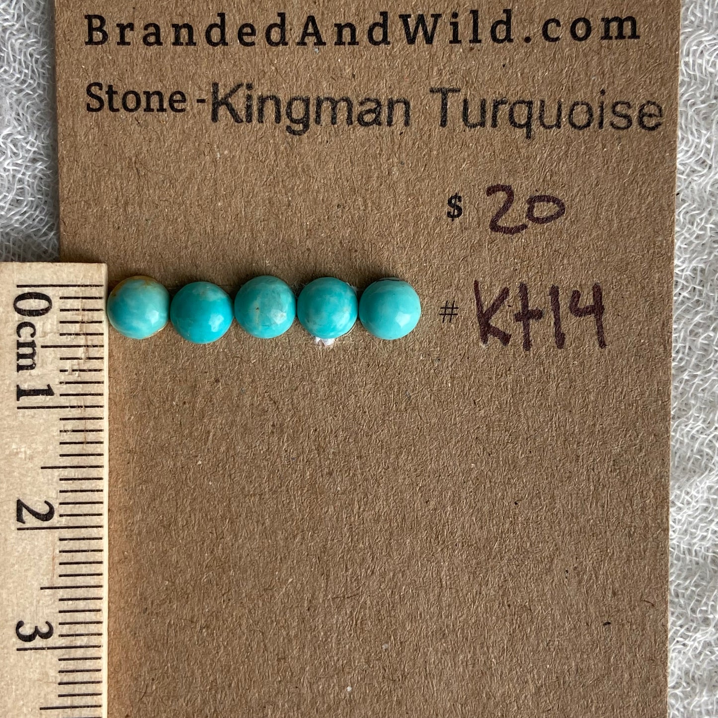 Kingman Turquoise Cabochon - KT14
