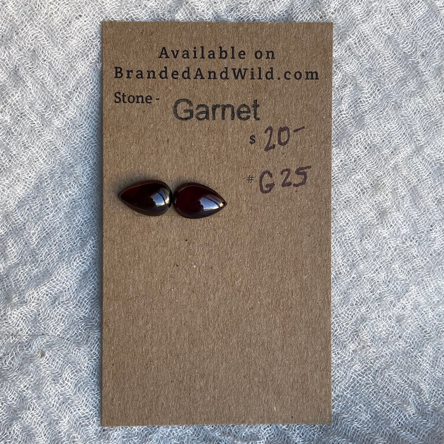 Garnet Cabochon - G25