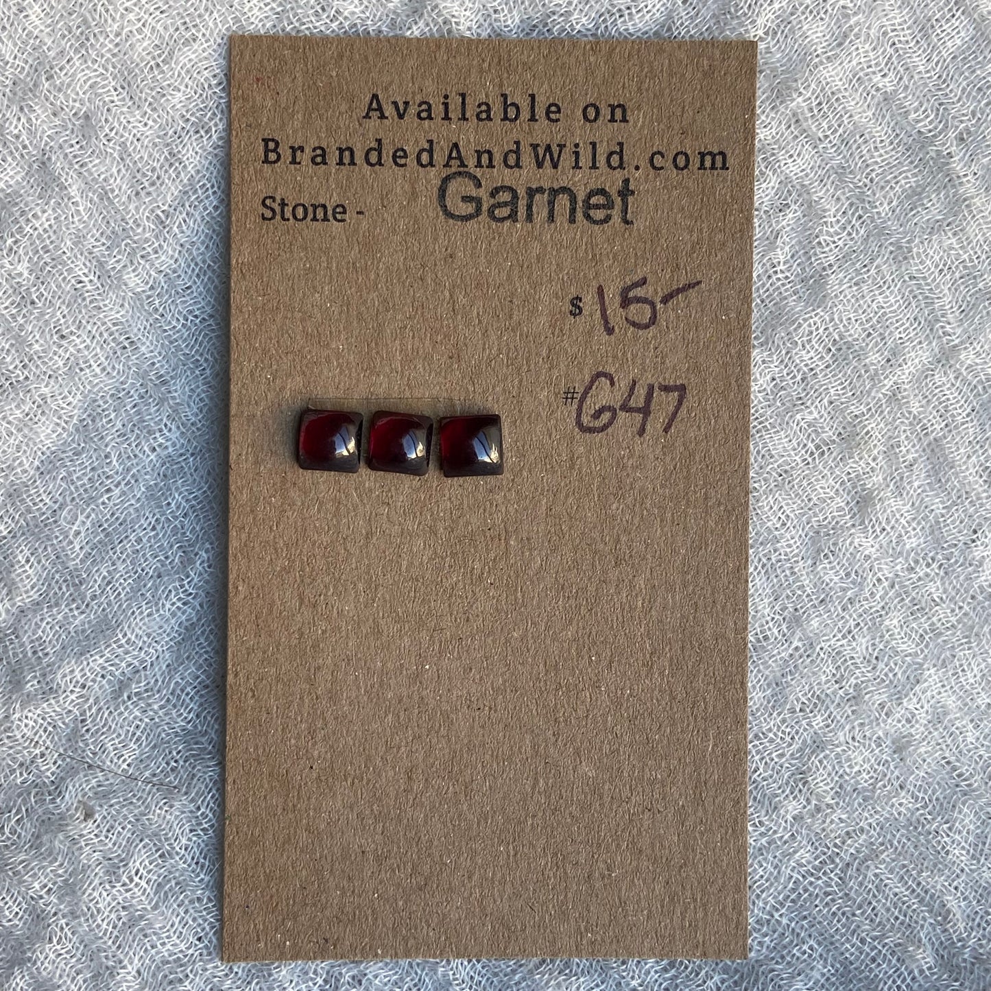 Garnet Cabochon - G47