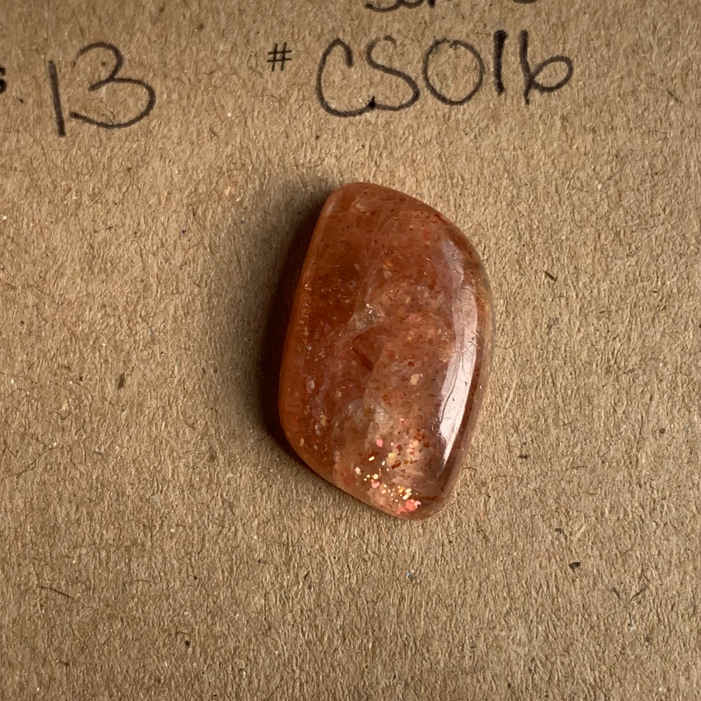 Confetti Sunstone Cabochon - CS016