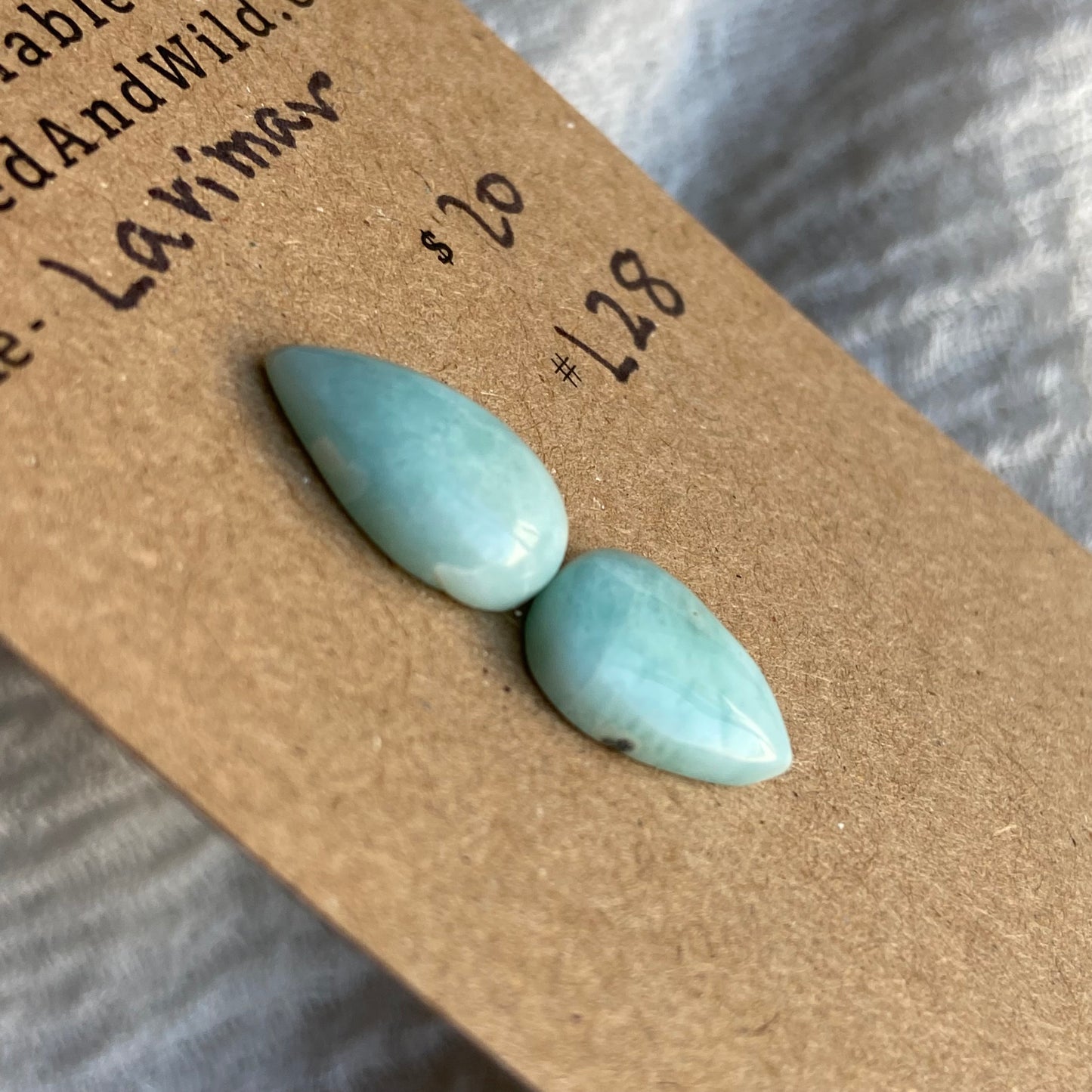 Larimar Cabochon - L28