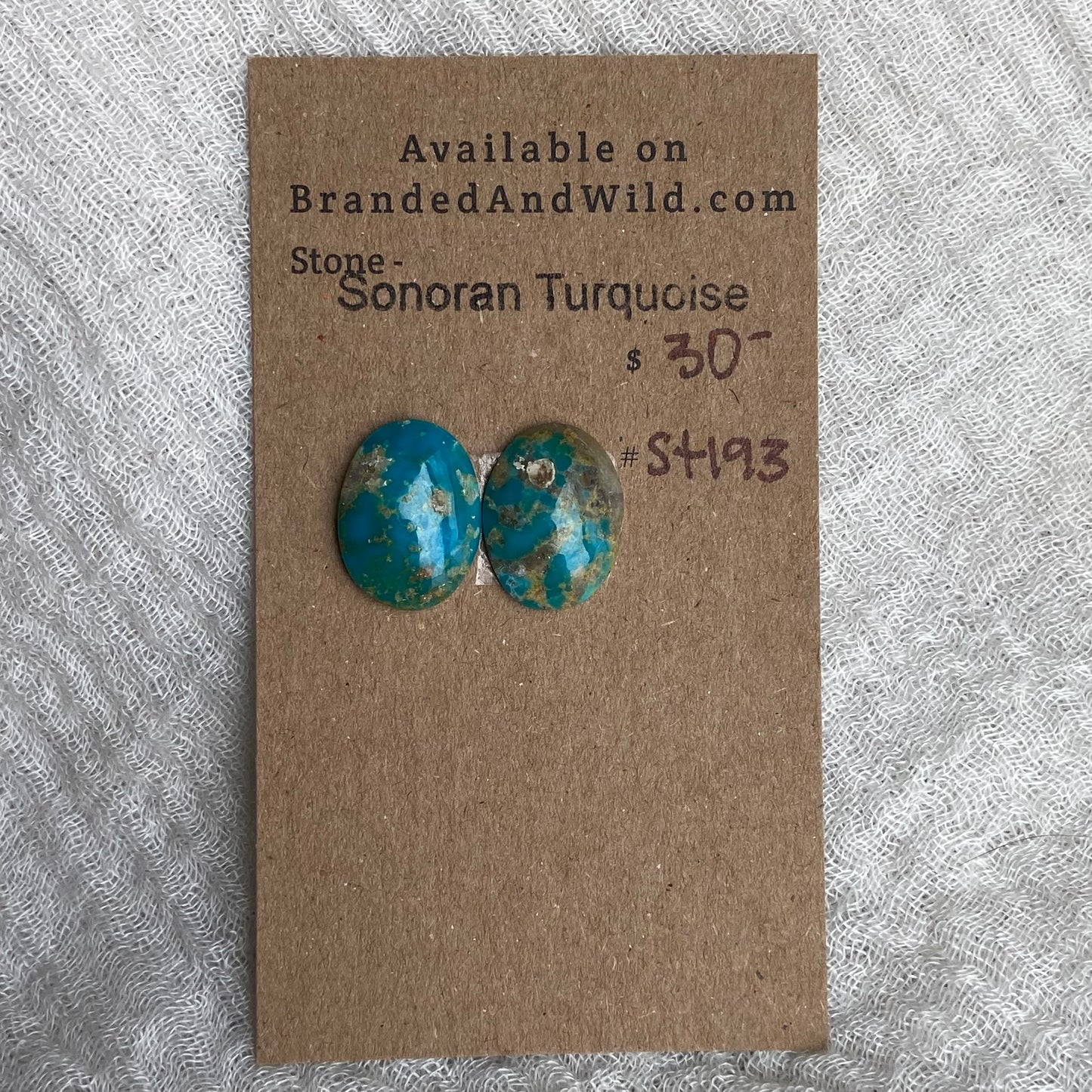Sonoran Turquoise Cabochon - ST193