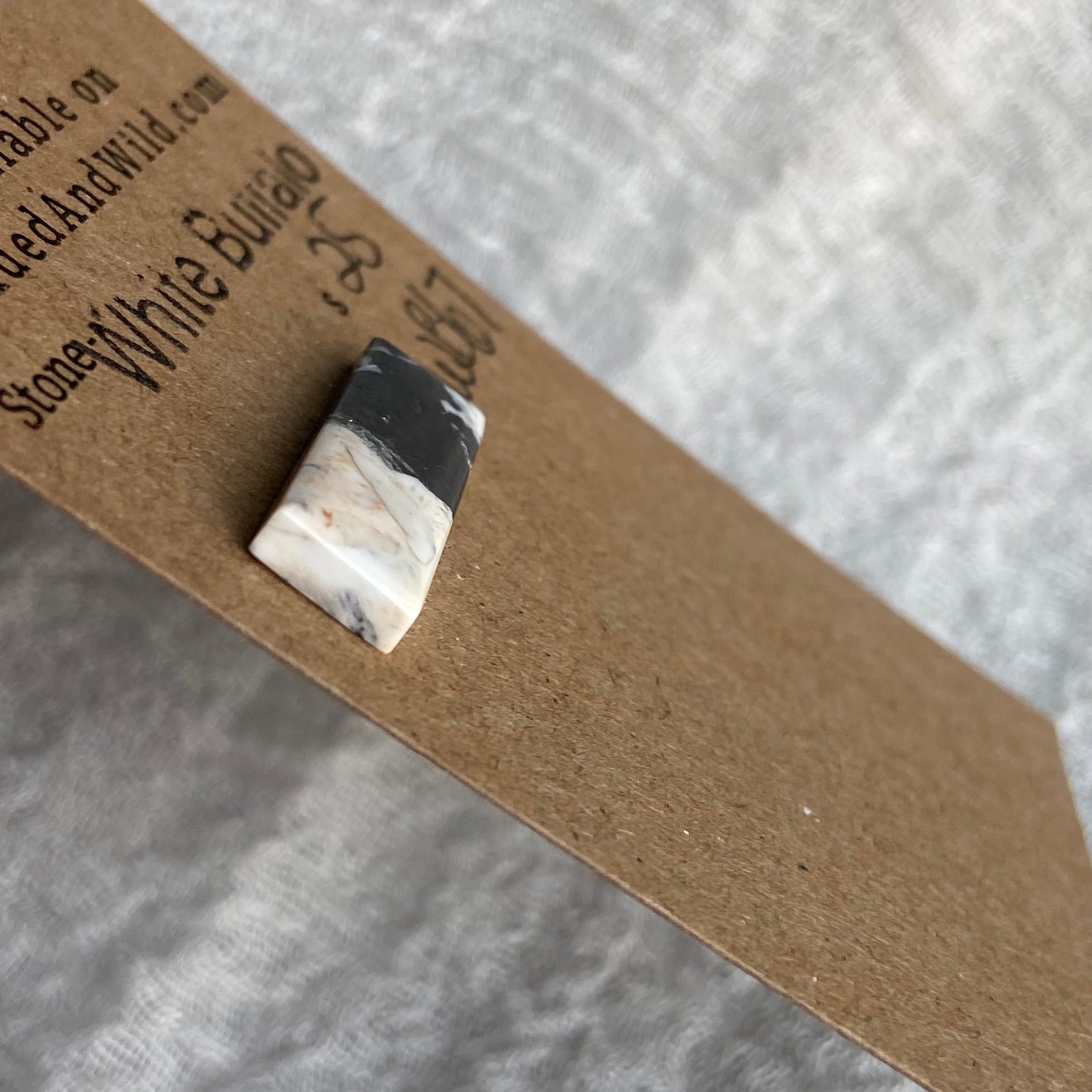 White Buffalo Cabochon - WB67