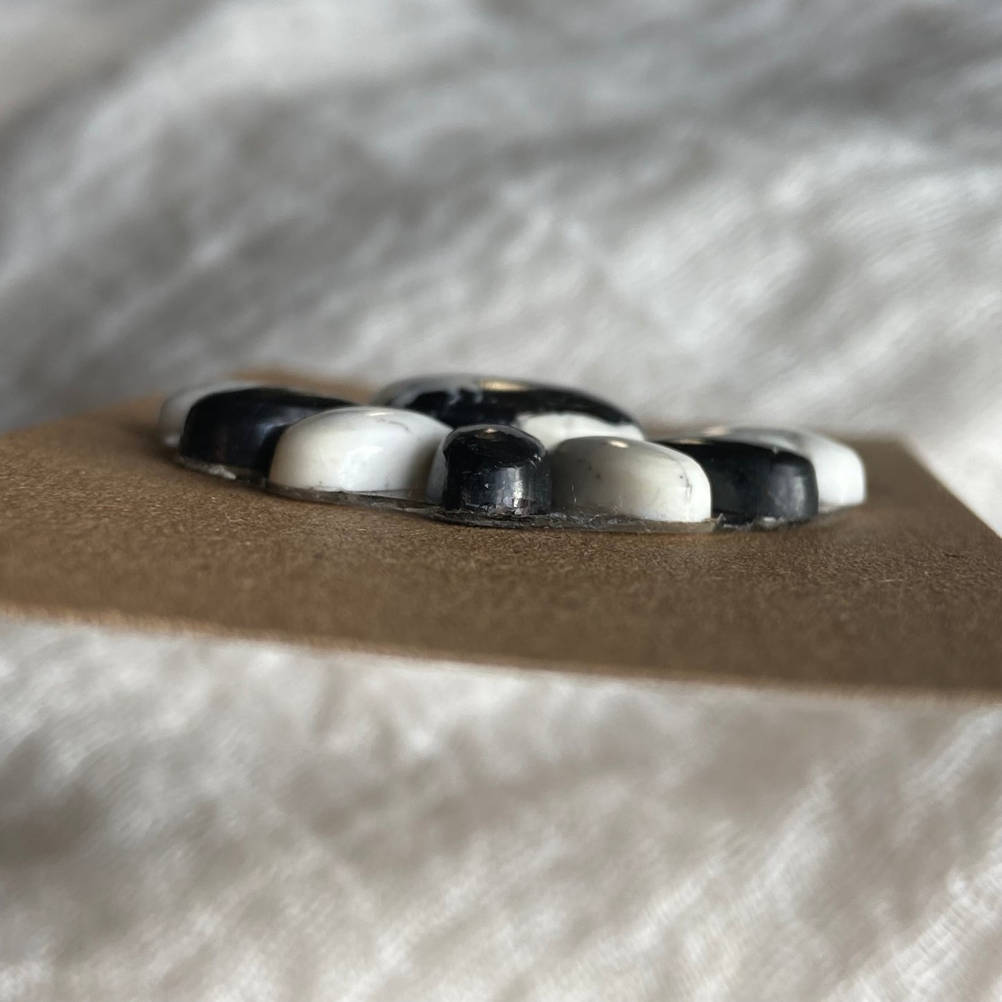 White Buffalo Cabochon - WB45