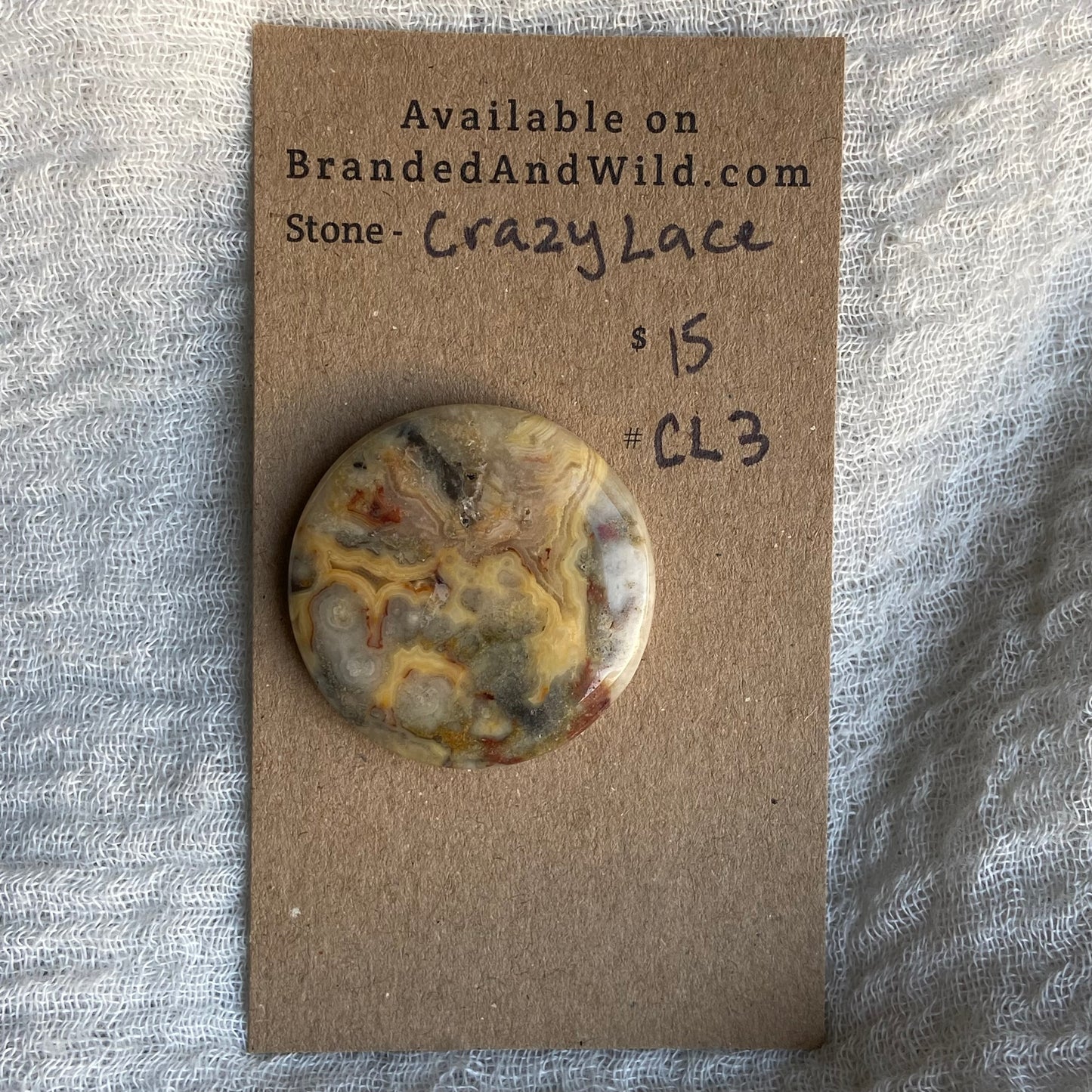 Crazy Lace Cabochon - CL3