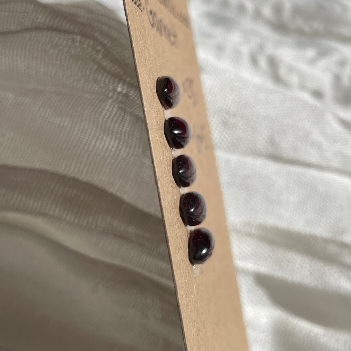 Garnet Cabochon - G65 2F48C2E2-CD24-4008-B0DE-1286B3D000D8 Brandedandwild.com