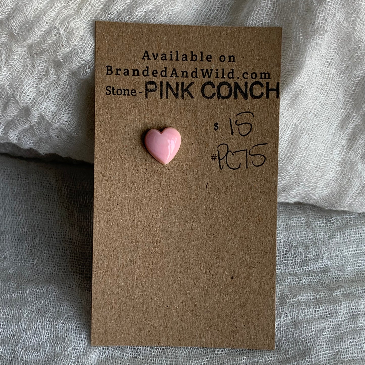 Pink Conch Cabochon - PC75