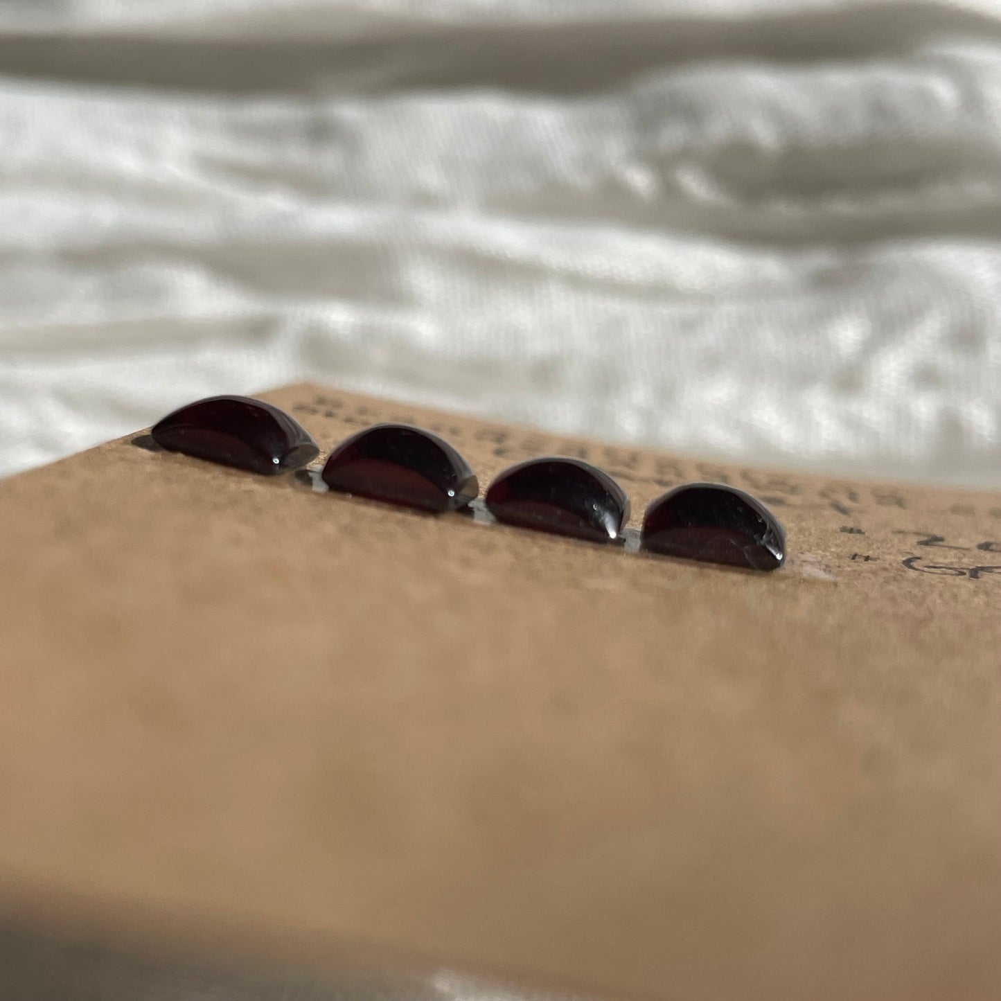 Garnet Cabochon - G99 3102F493-69B2-4070-90FA-B53CB13851B6 Brandedandwild.com