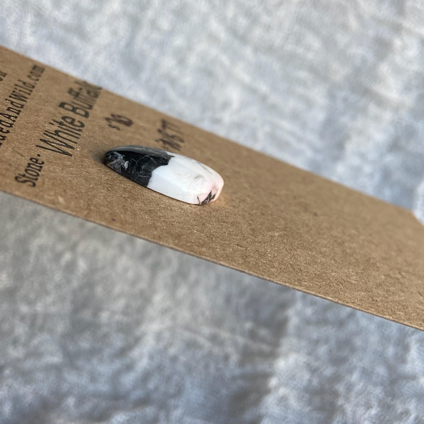 White Buffalo Cabochon - WB77