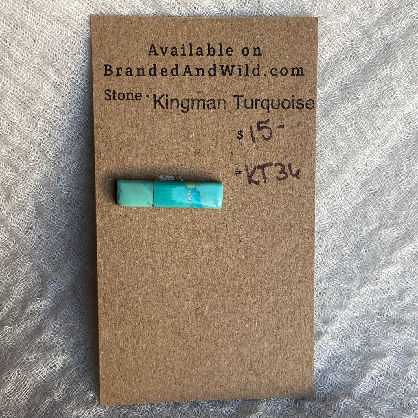 Kingman Turquoise Cabochon - KT36