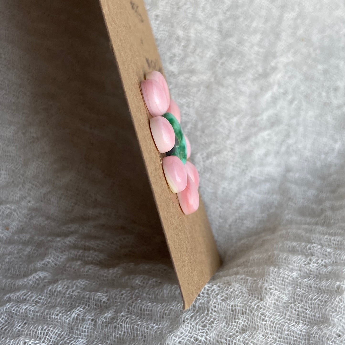 Pink Conch - Emerald Valley Cabochon - MIX66