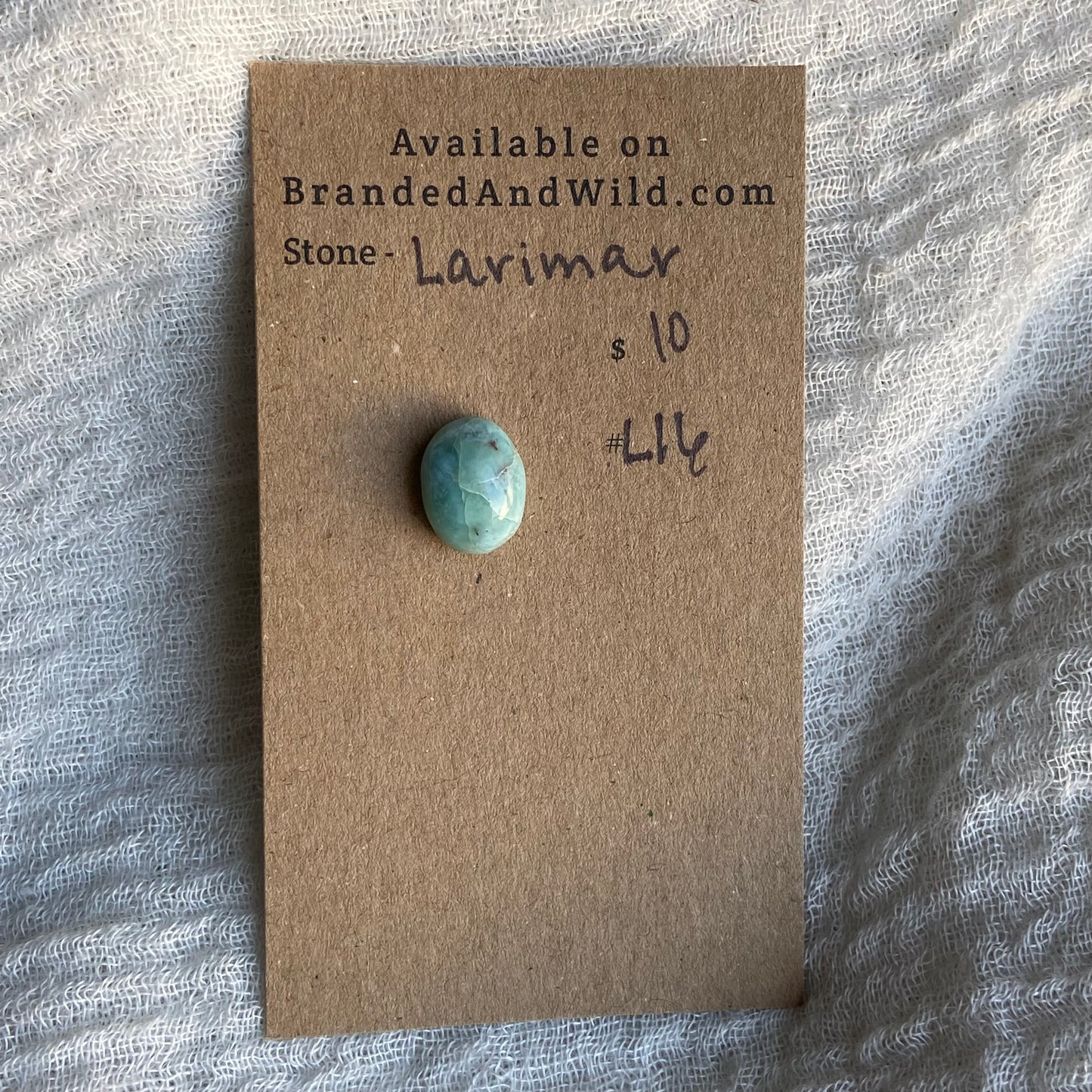 Larimar Cabochon - L16