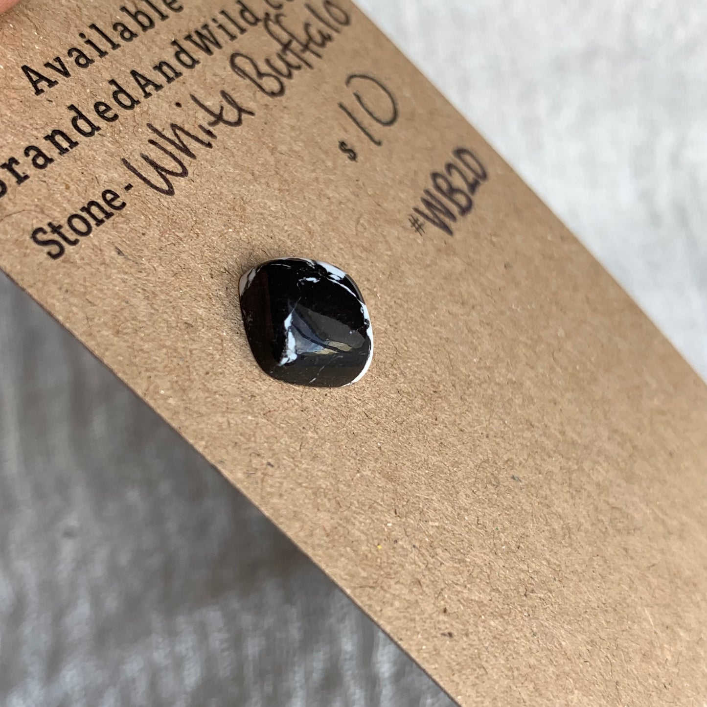 White Buffalo Cabochon - WB20