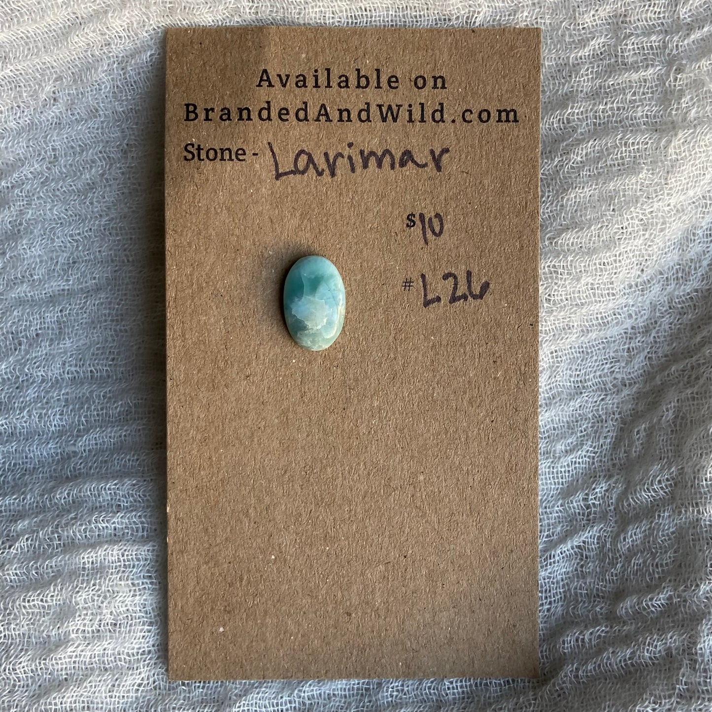 Larimar Cabochon - L26