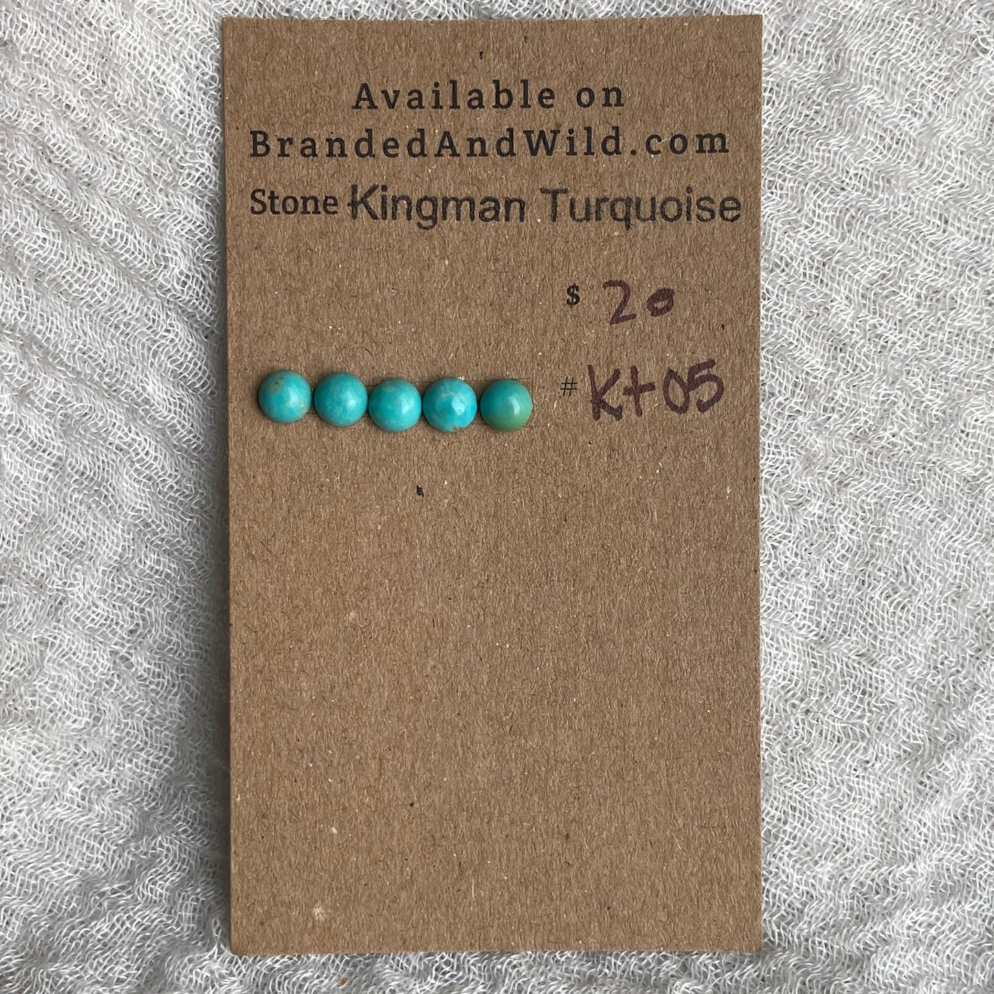 Kingman Turquoise Cabochon - KT05