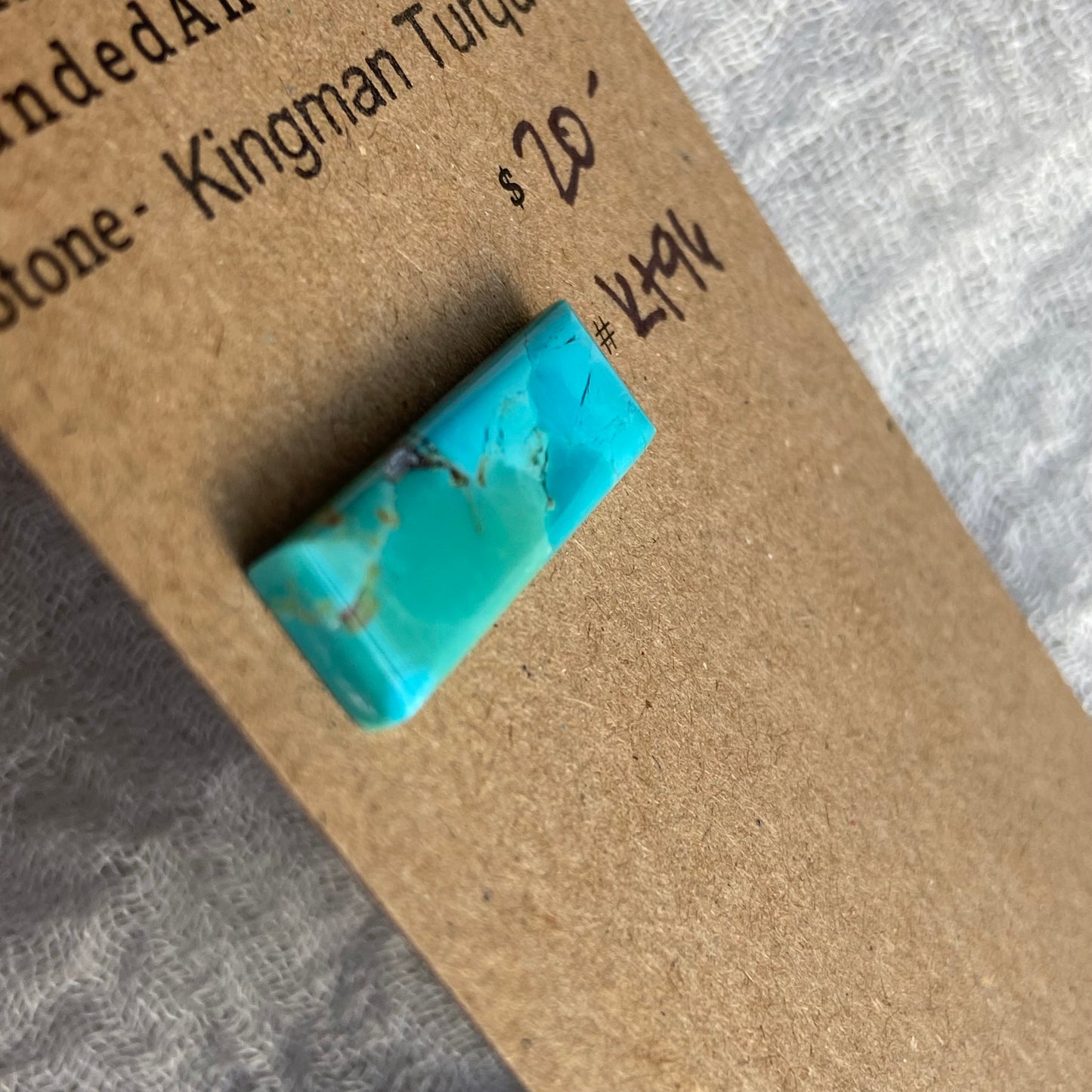 Kingman Turquoise Cabochon - KT96