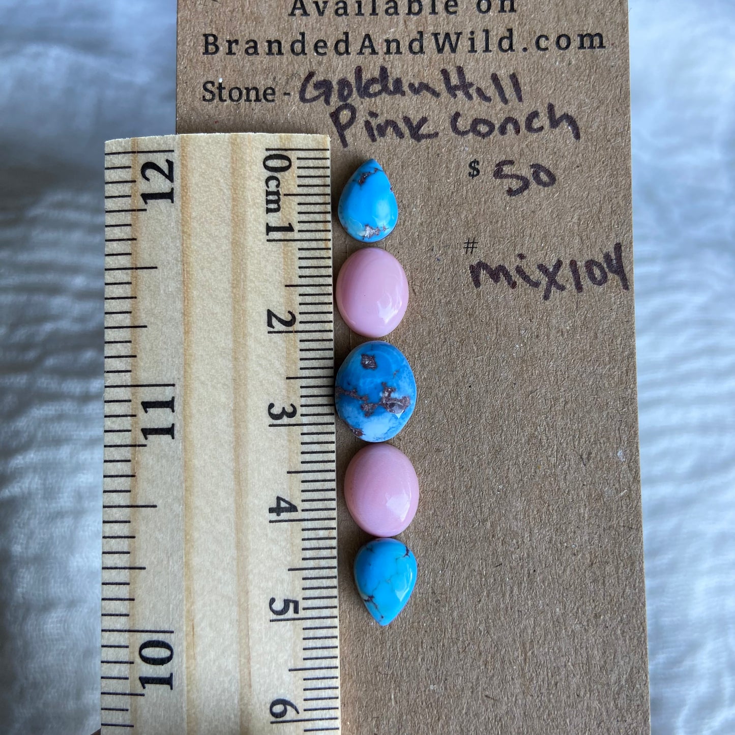 Pink Conch Cabochon - Mix104