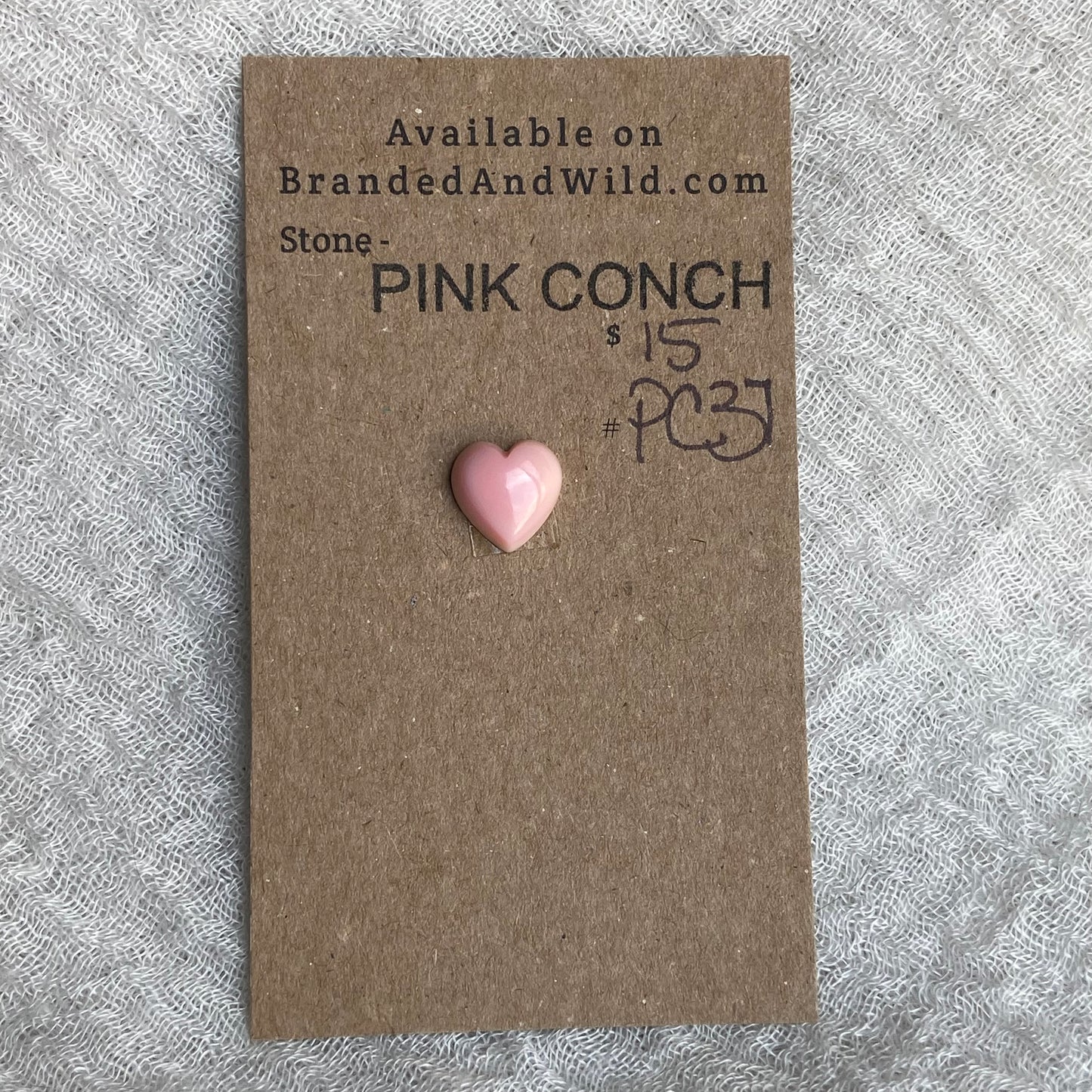 Pink Conch Cabochon - PC37