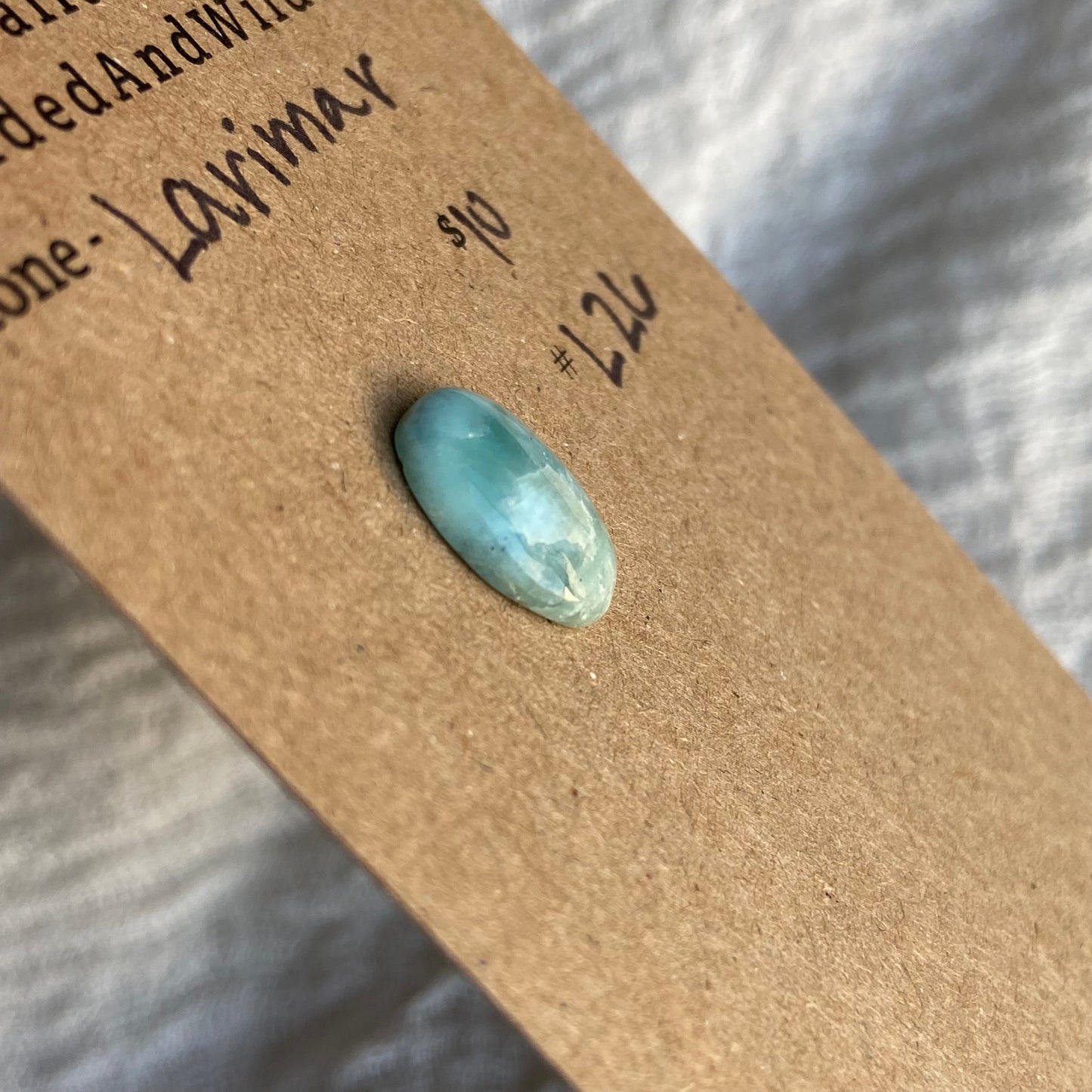 Larimar Cabochon - L26