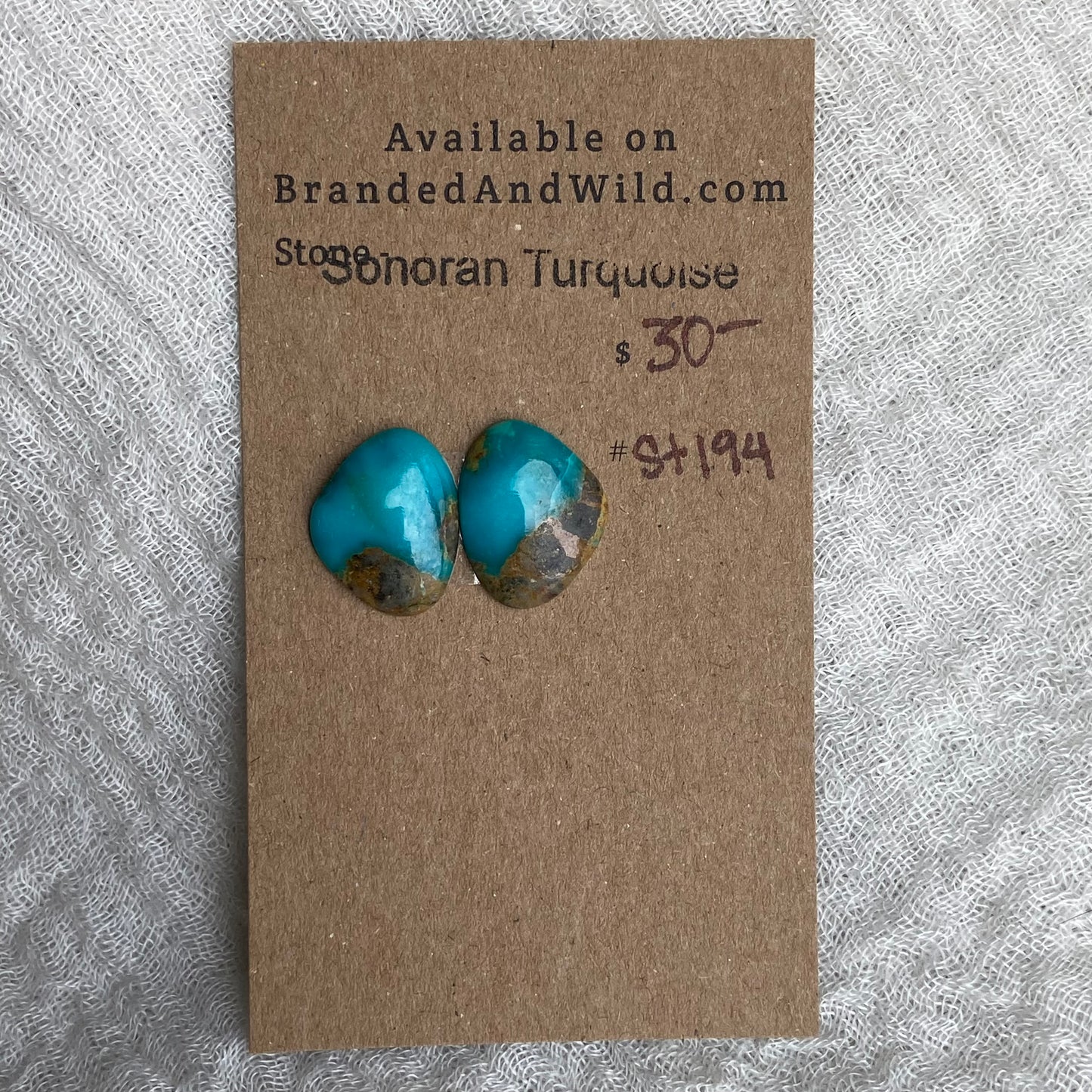 Sonoran Turquoise Cabochon - ST194