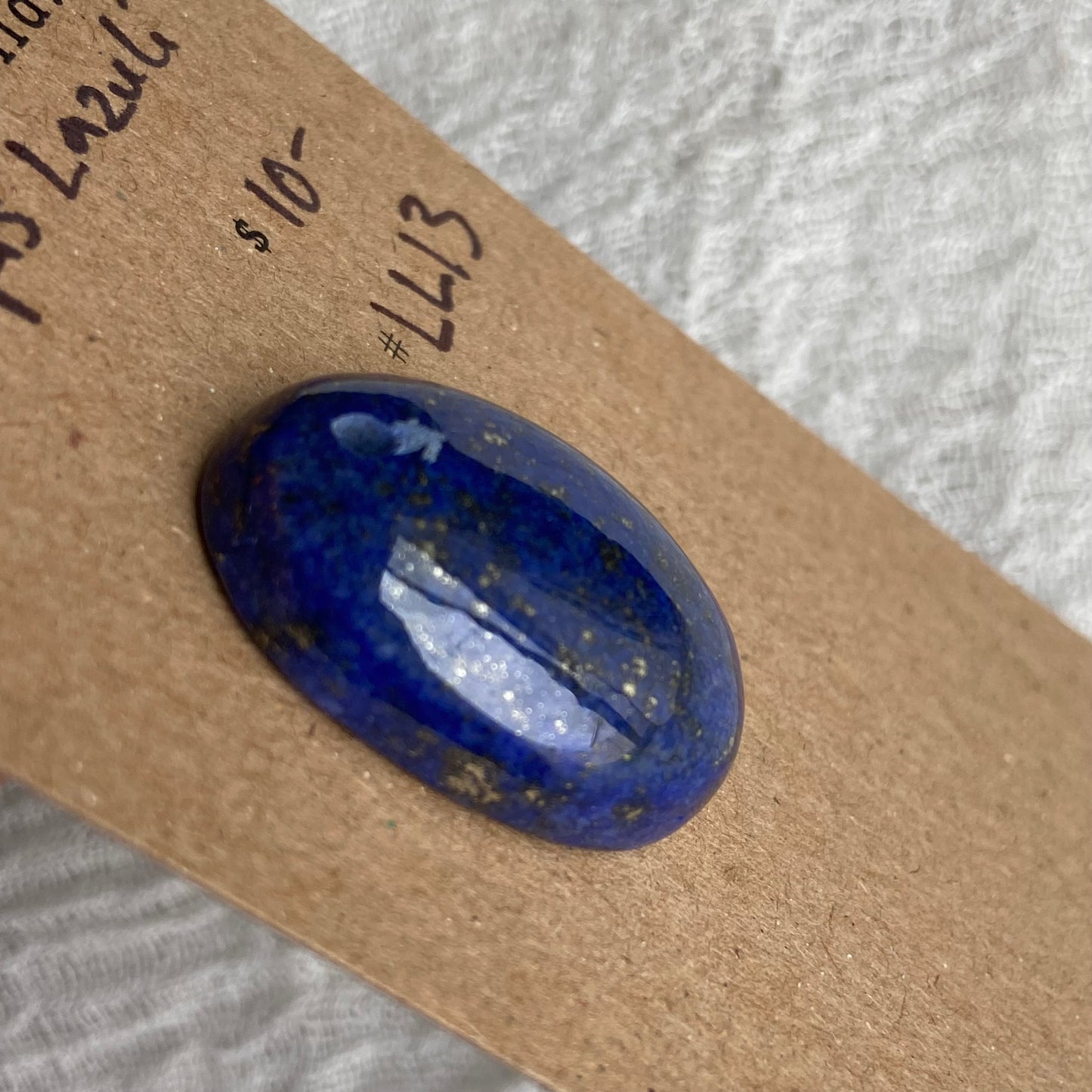 Lapis Lazuli Cabochon -Drilled- LL13