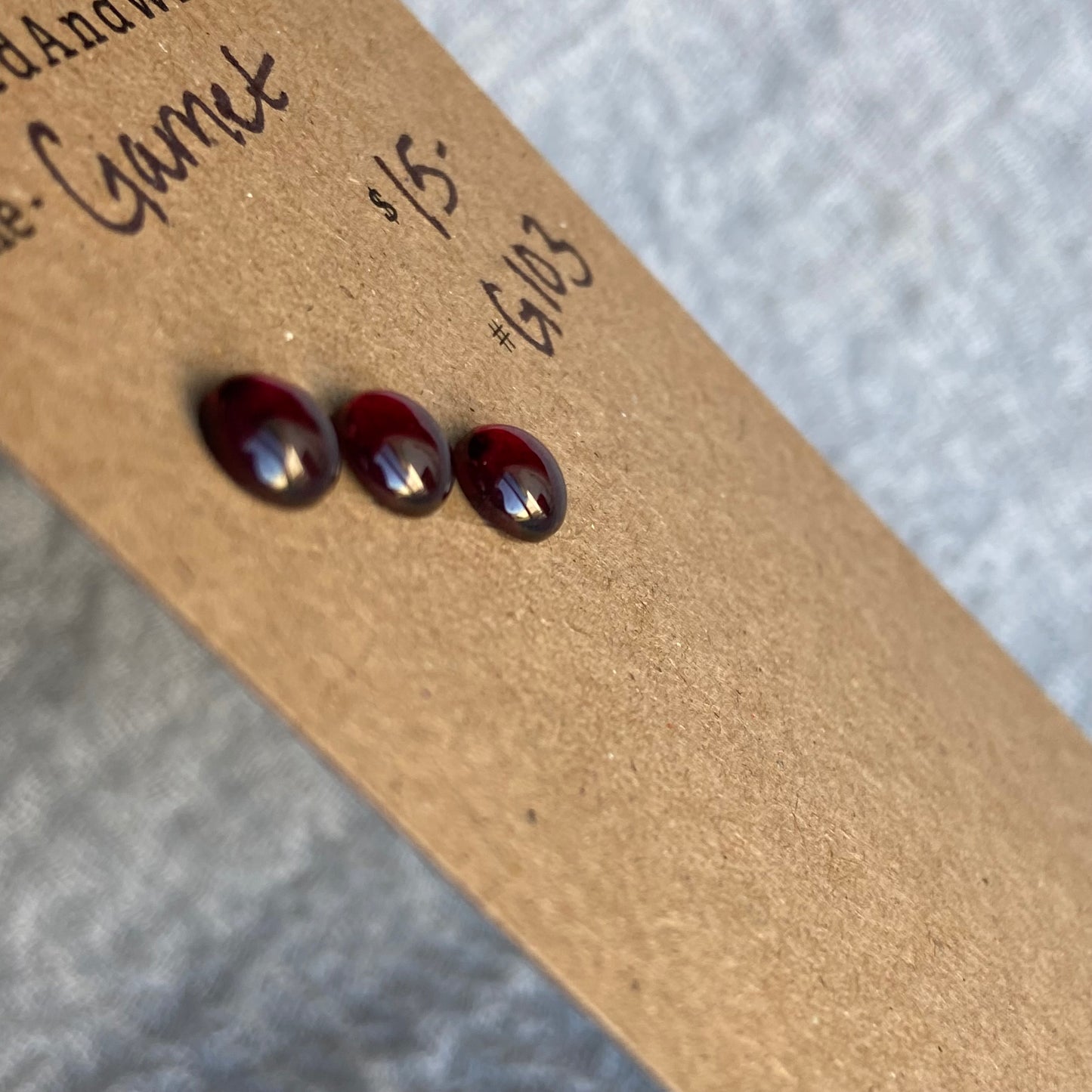 Garnet Cabochon - G103