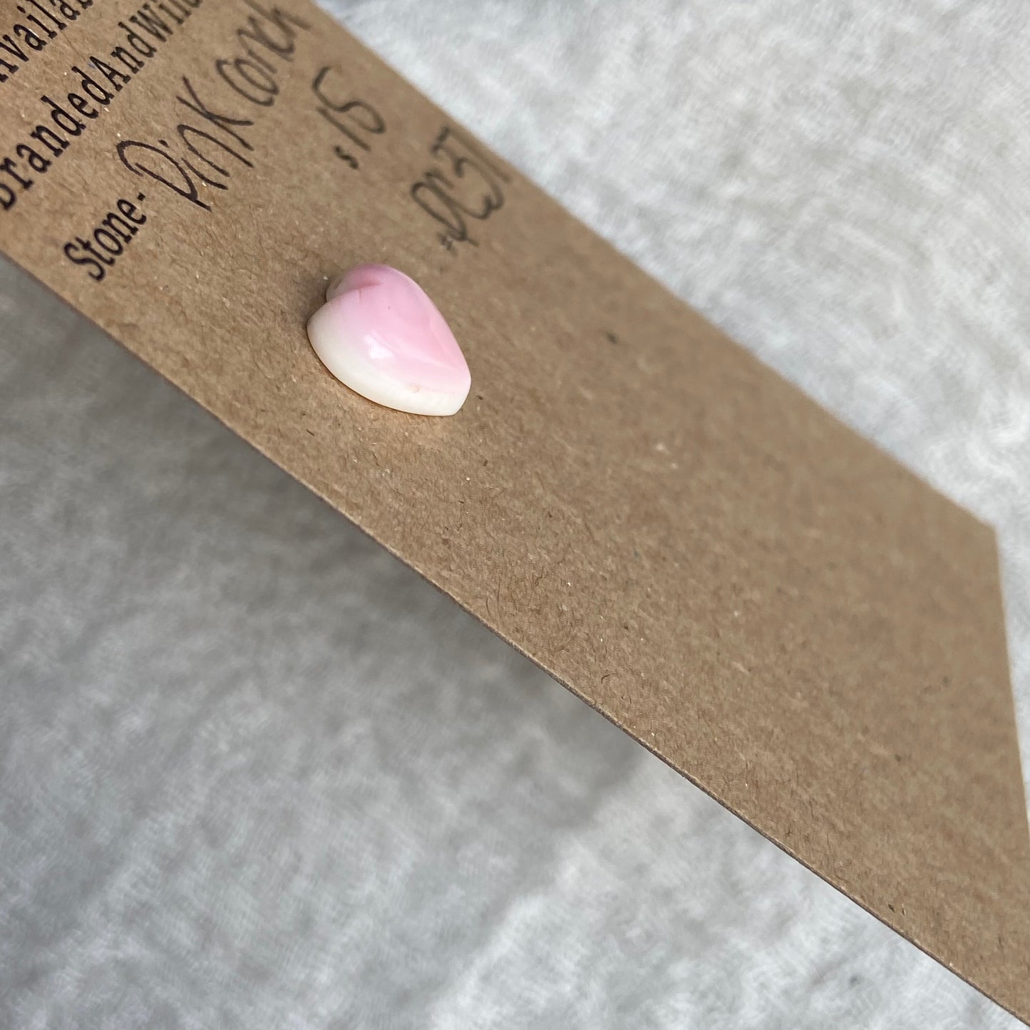 Pink Conch Cabochon - PC37
