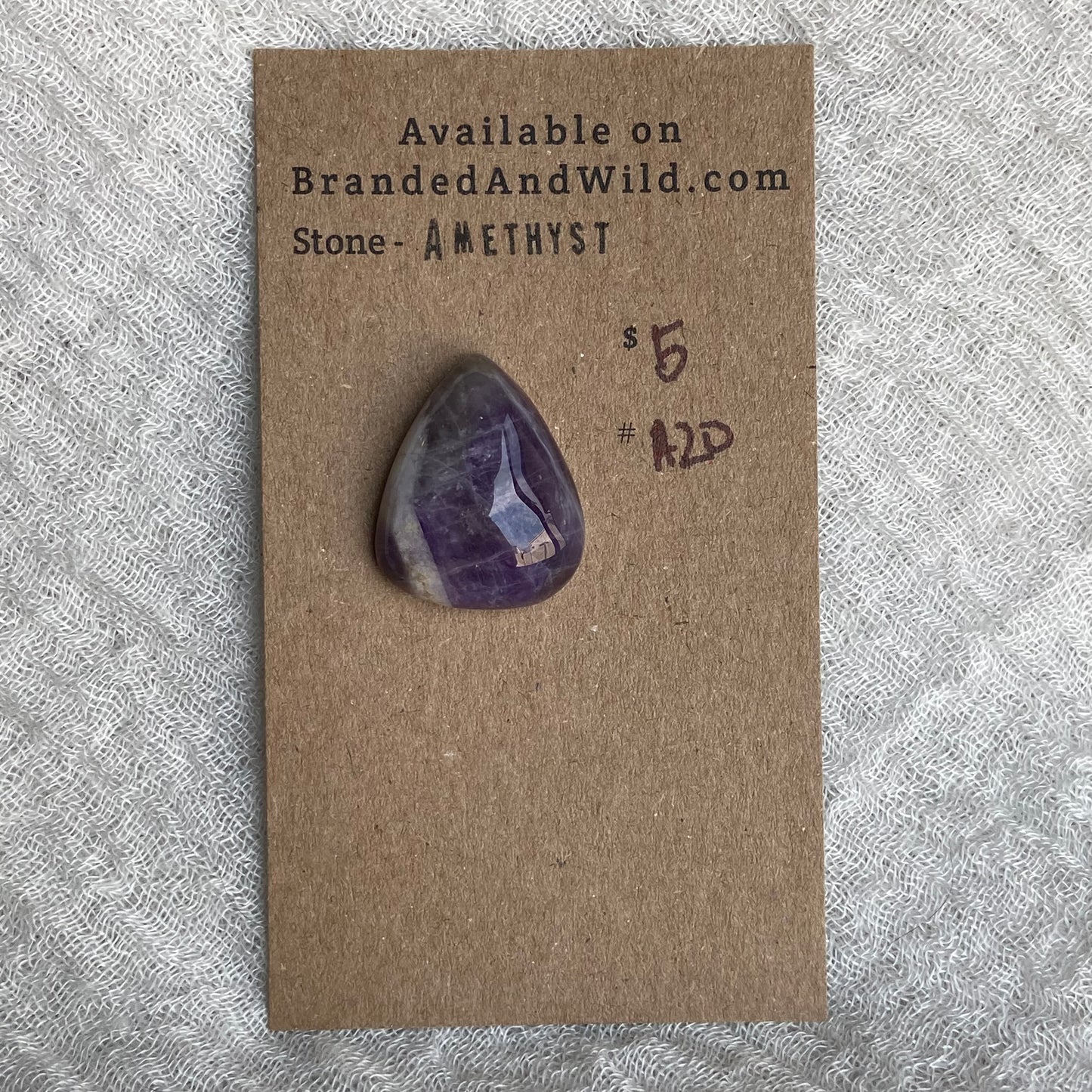 Amethyst Cabochon - A20