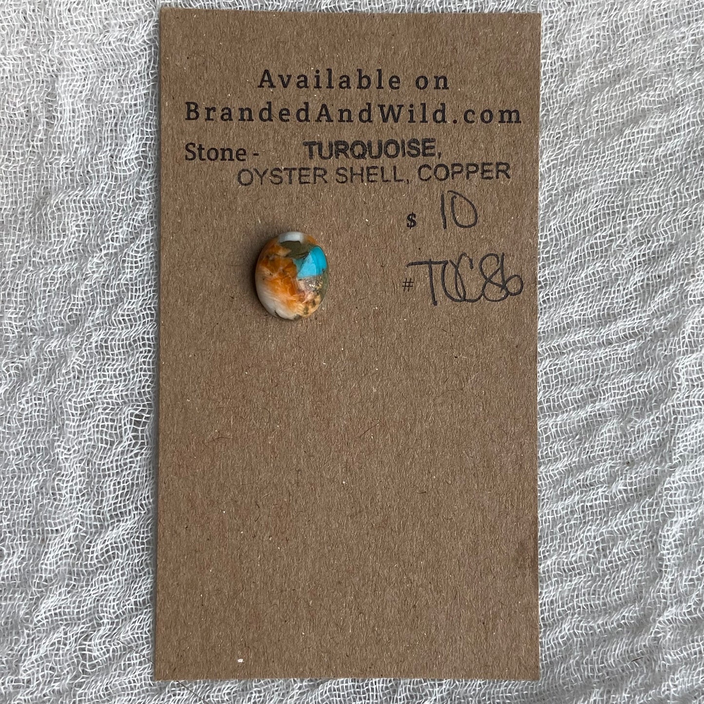 Turquoise, Oyster Shell, Copper - TOC86