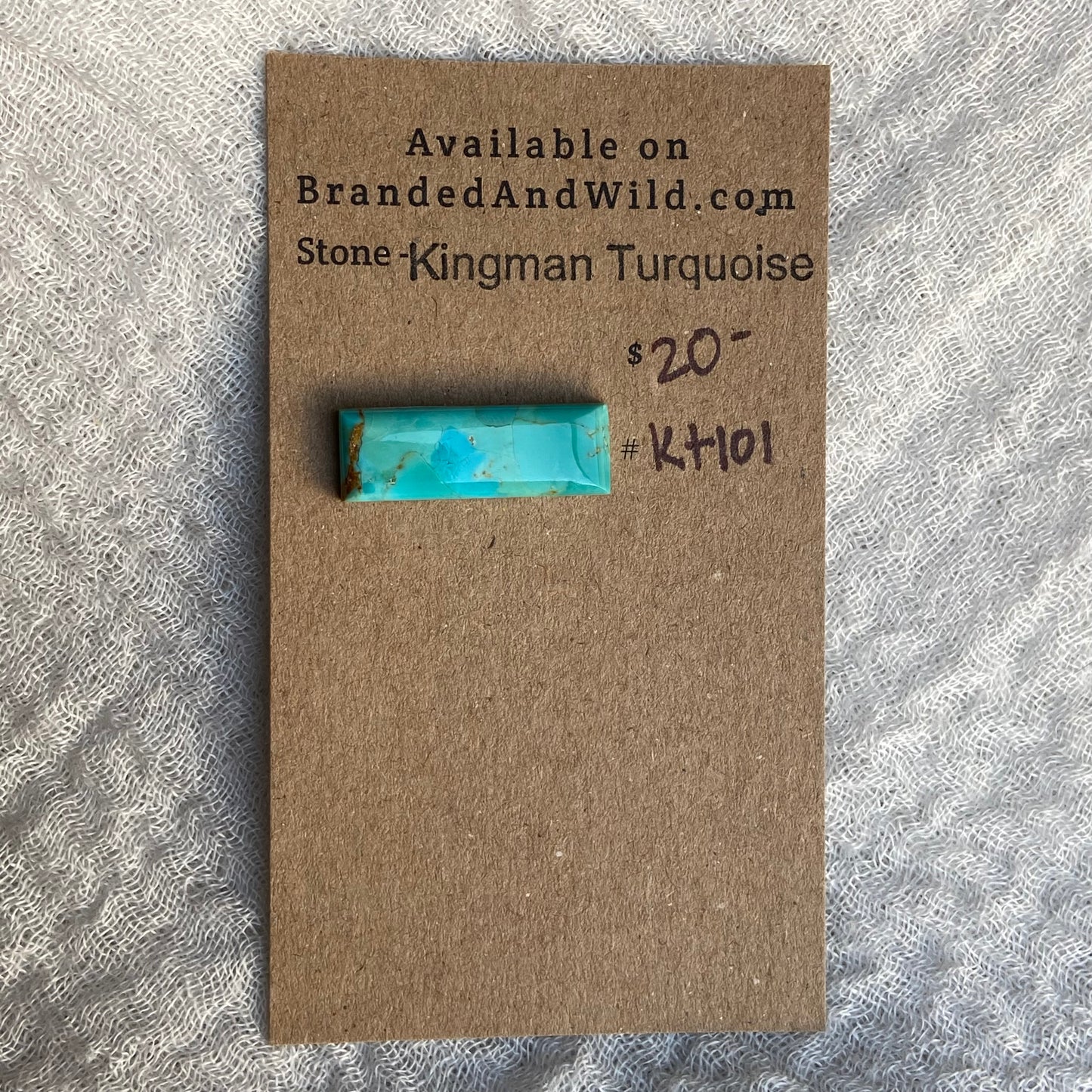 Kingman Turquoise Cabochon - KT101