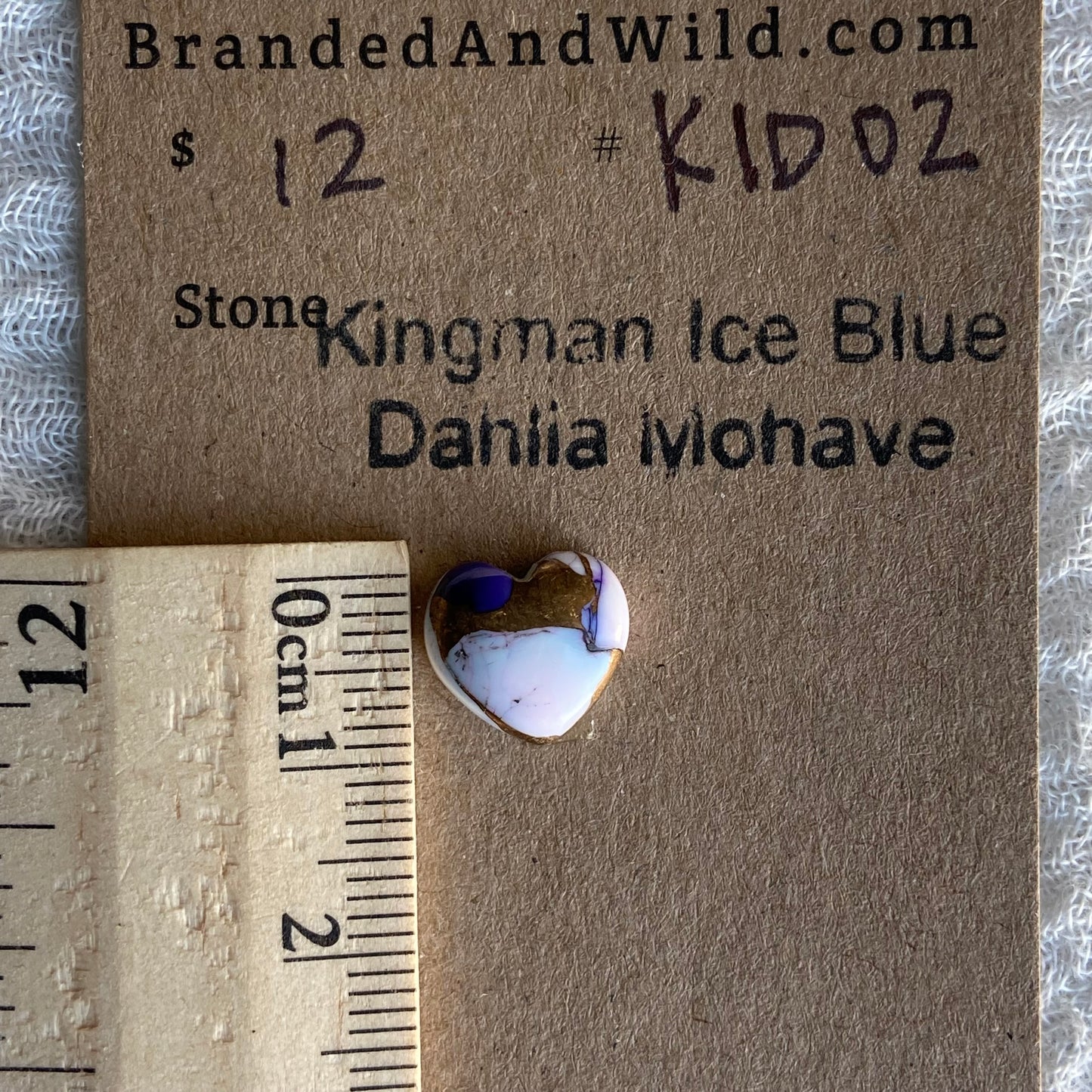 Kingman Ice Blue Dahlia Mohave - KID02