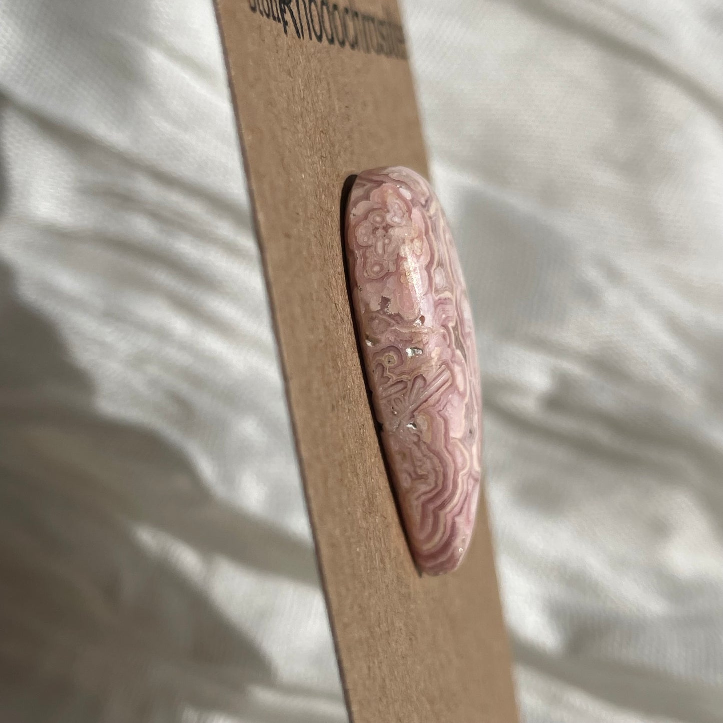 Rhodochrosite Cabochon - R051 3D7E4BF5-6F69-46EE-B455-D7248BFCEC0D Brandedandwild.com