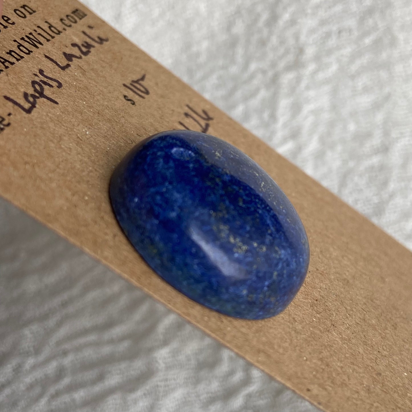 Lapis Lazuli Cabochon -Drilled- LL26