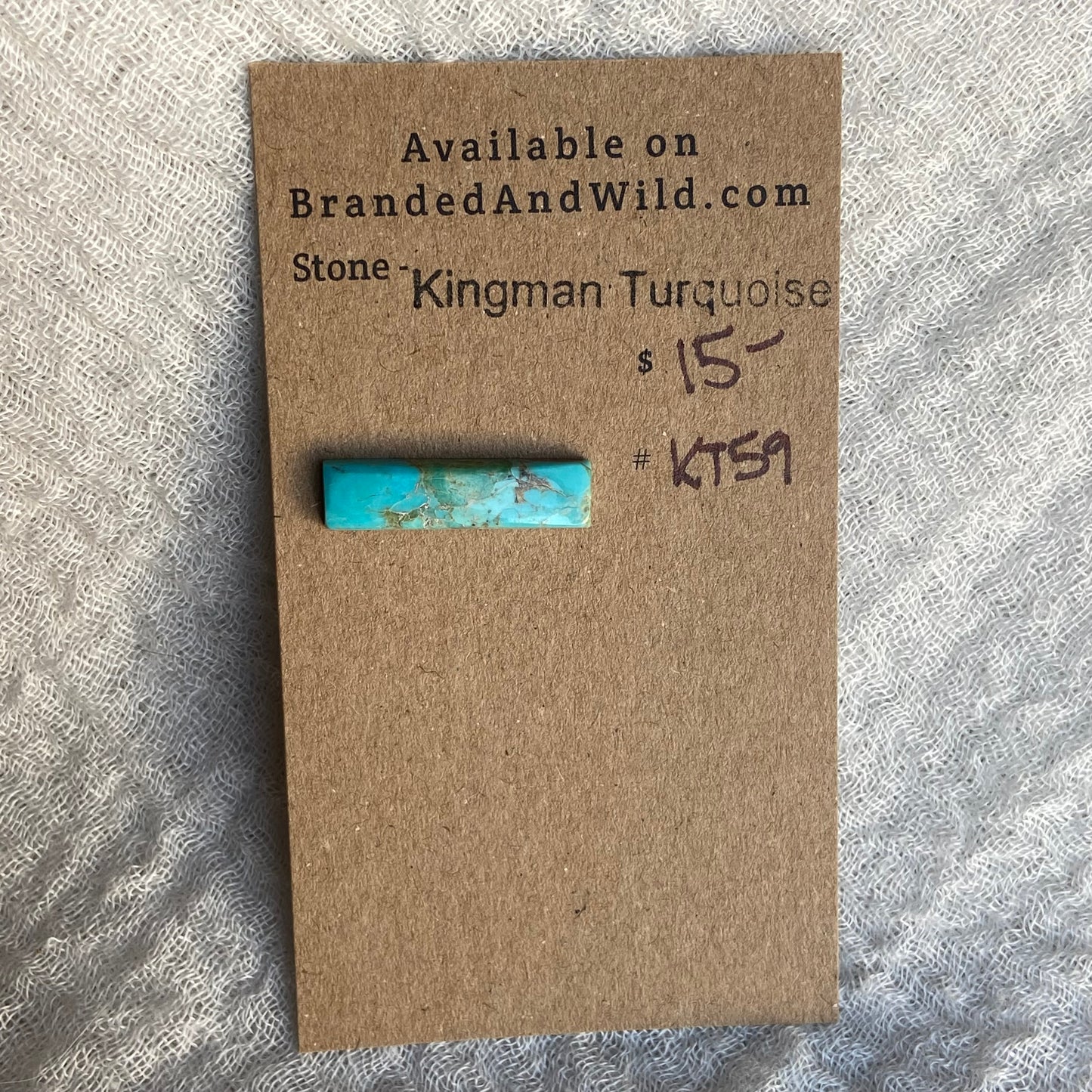 Kingman Turquoise Cabochon - KT59