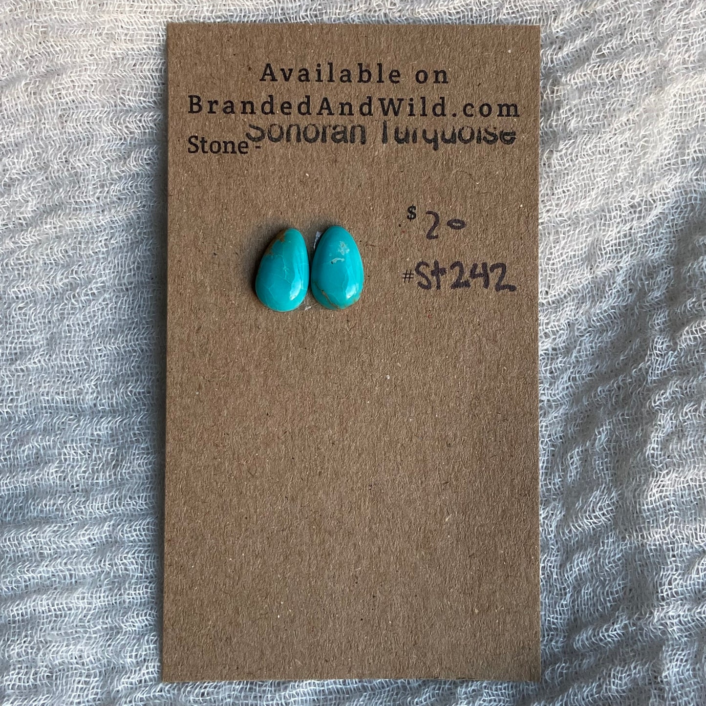 Sonoran Turquoise Cabochon - ST242