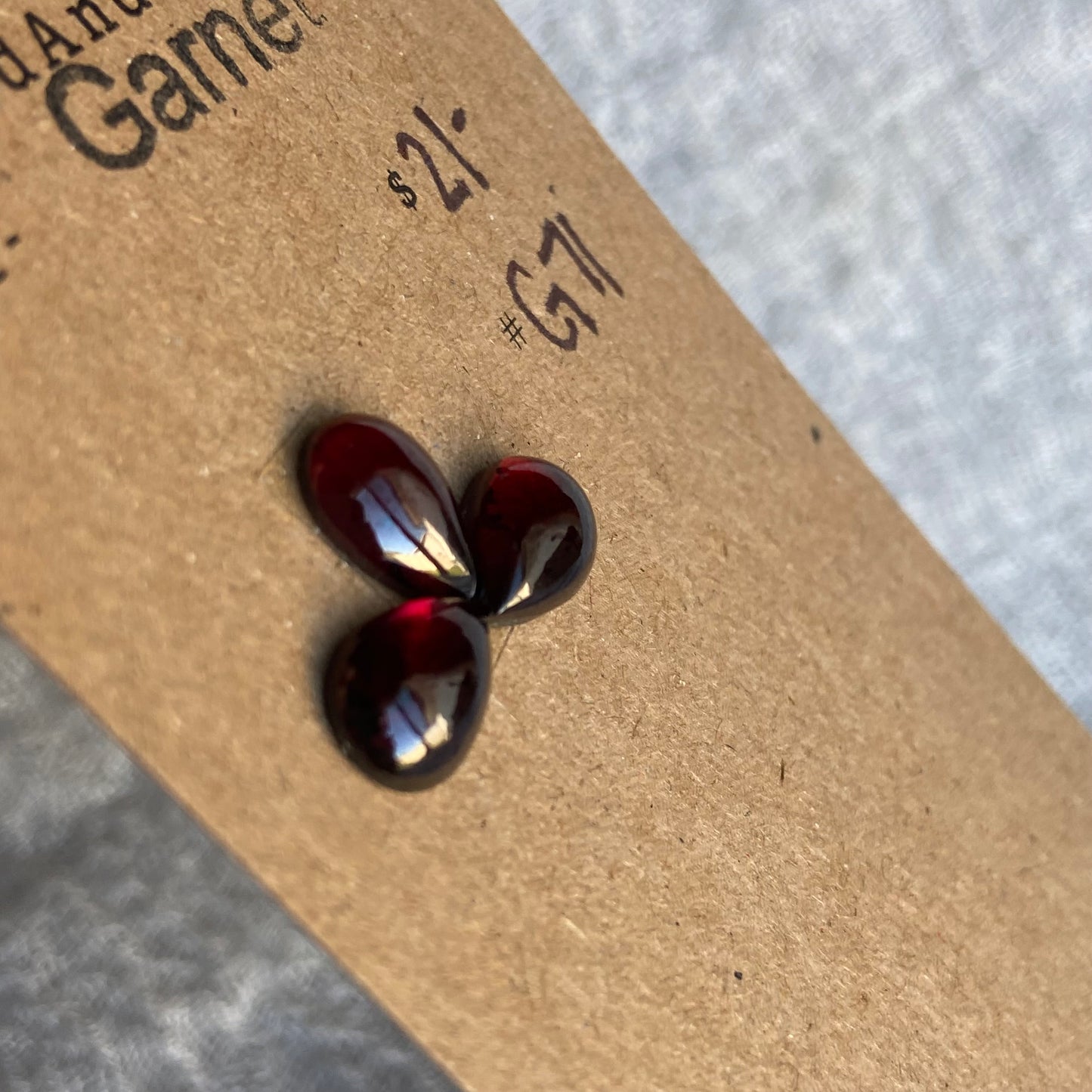 Garnet Cabochon - G71