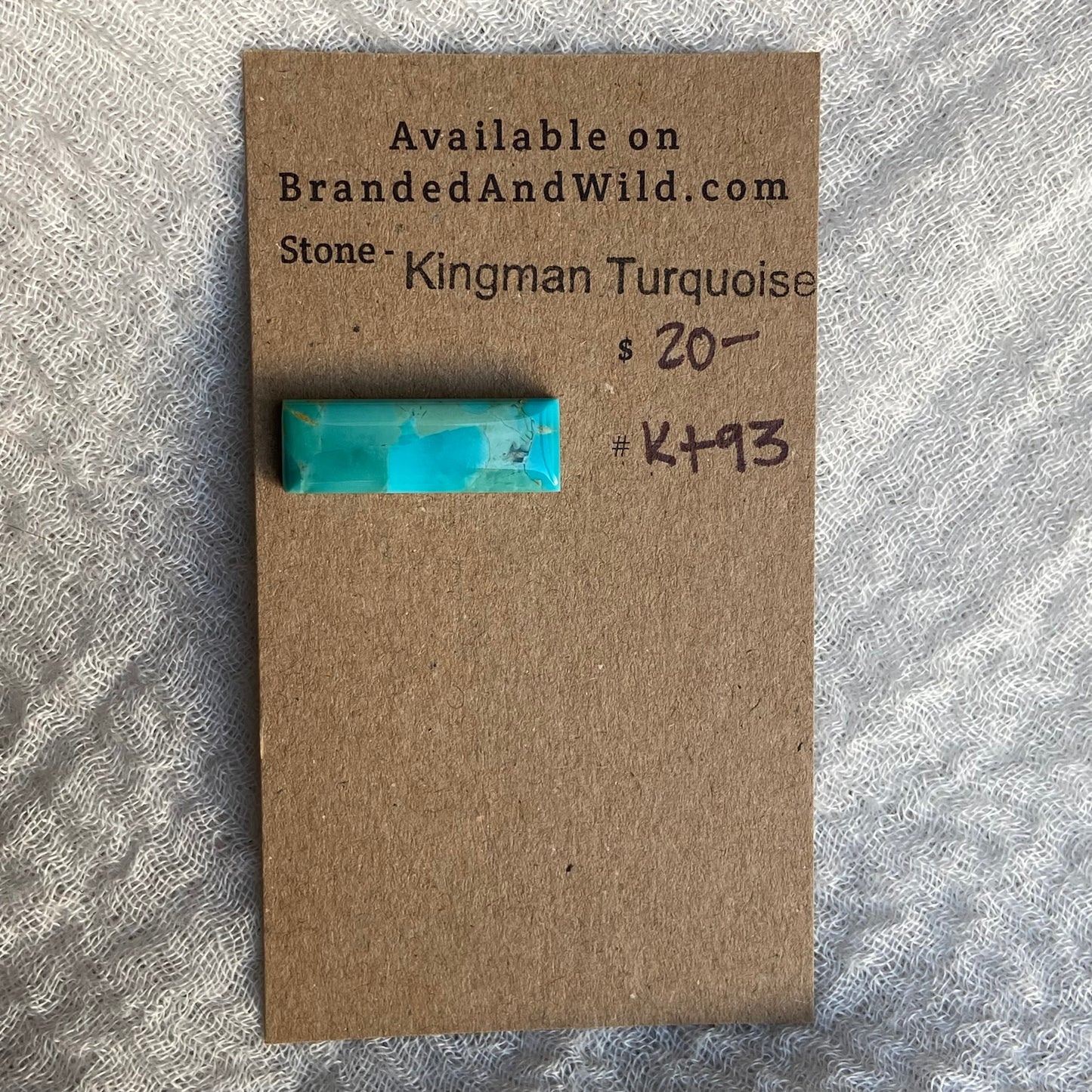 Kingman Turquoise Cabochon - KT93