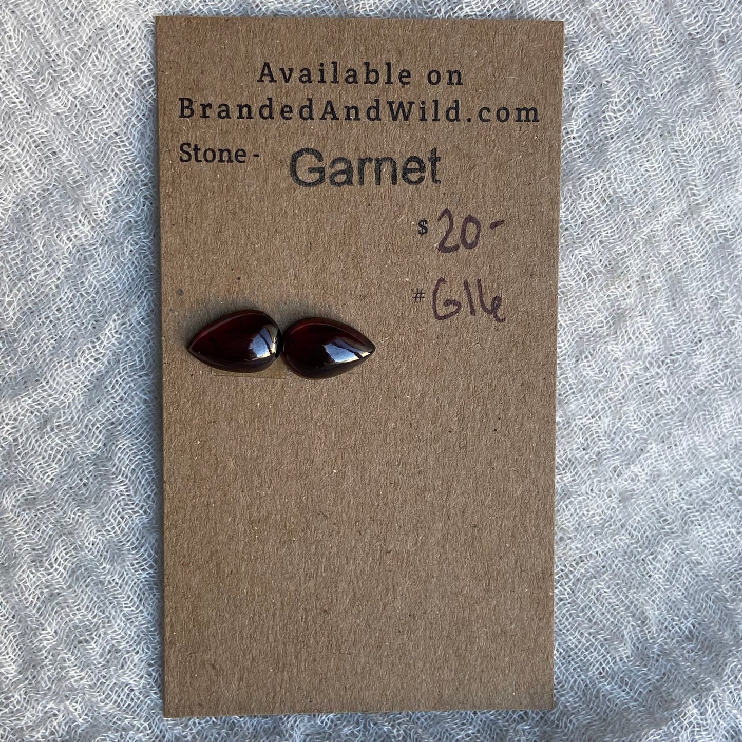 Garnet Cabochon - G16