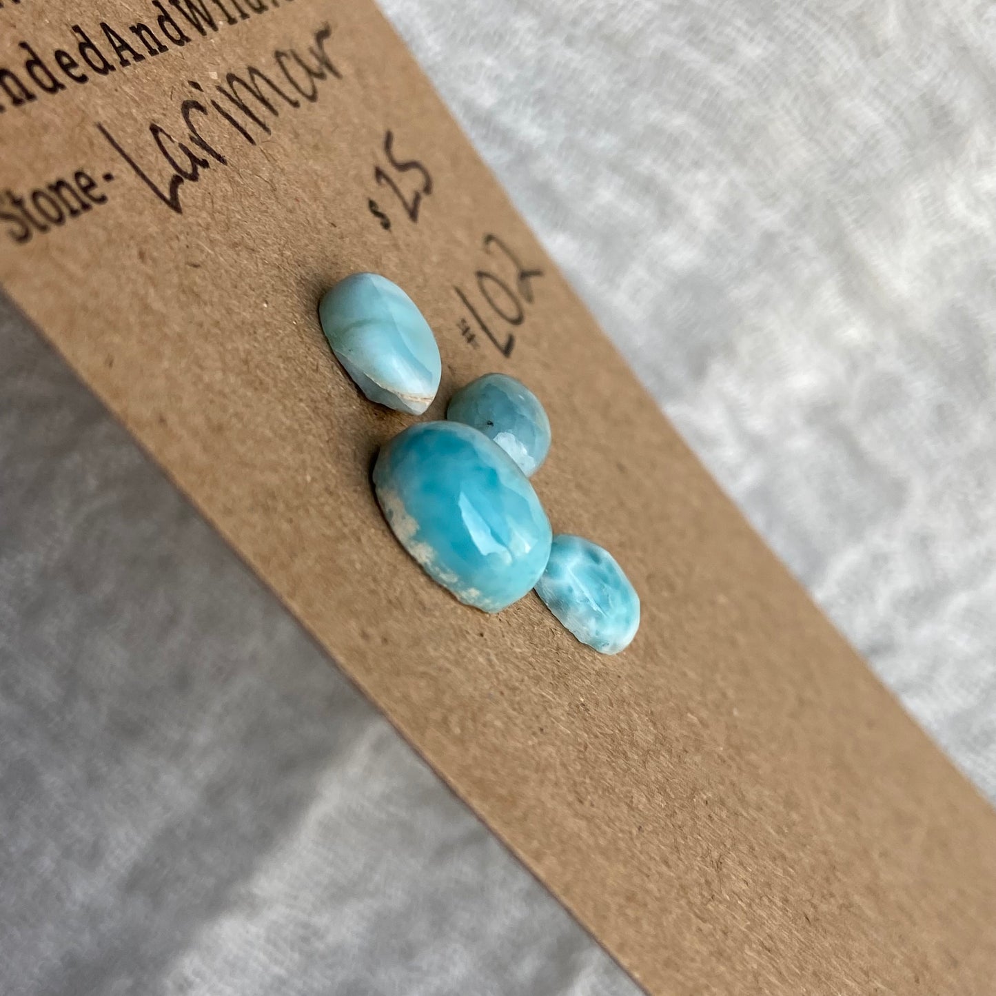 Larimar Cabochon - L02