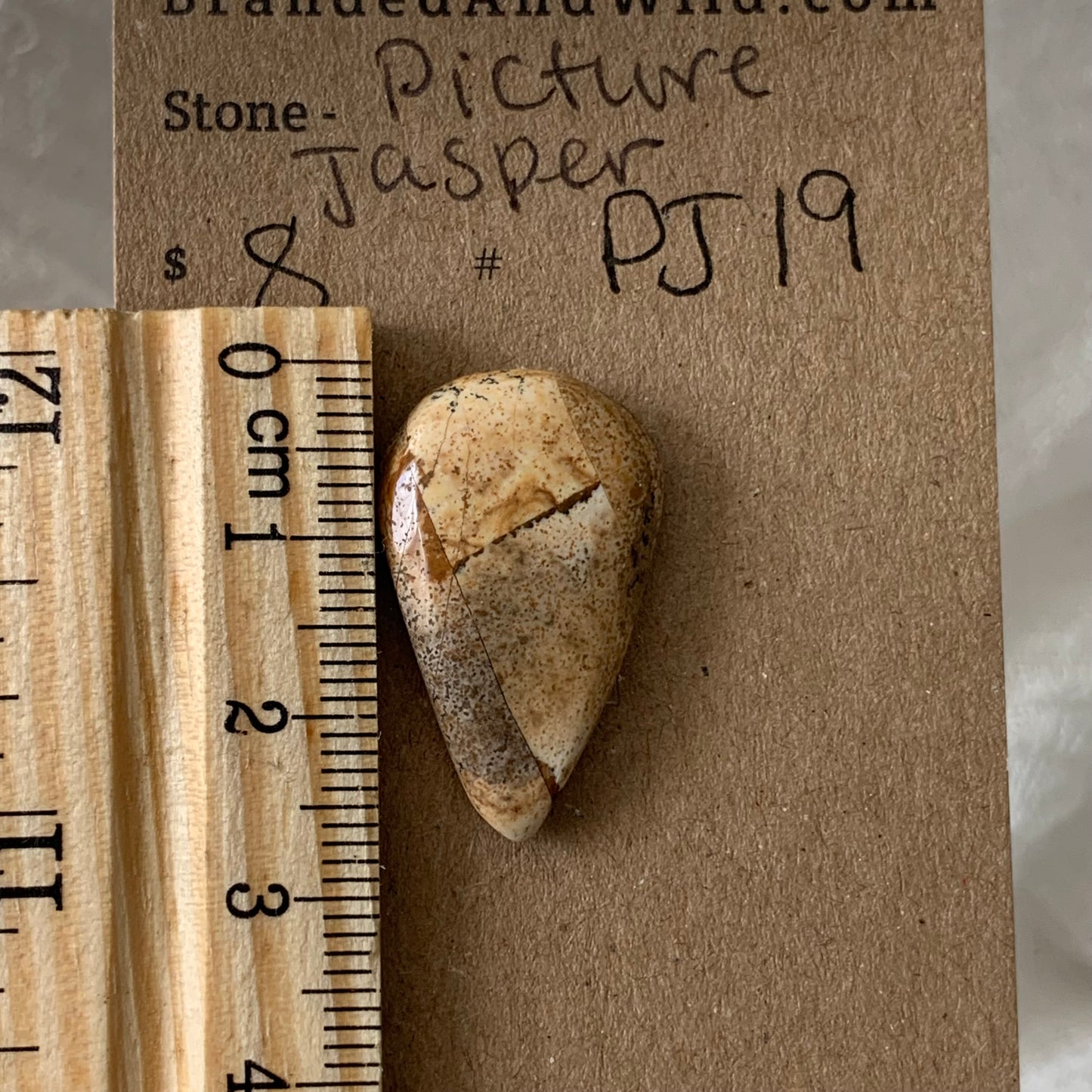 Picture Jasper cabochon - PJ19