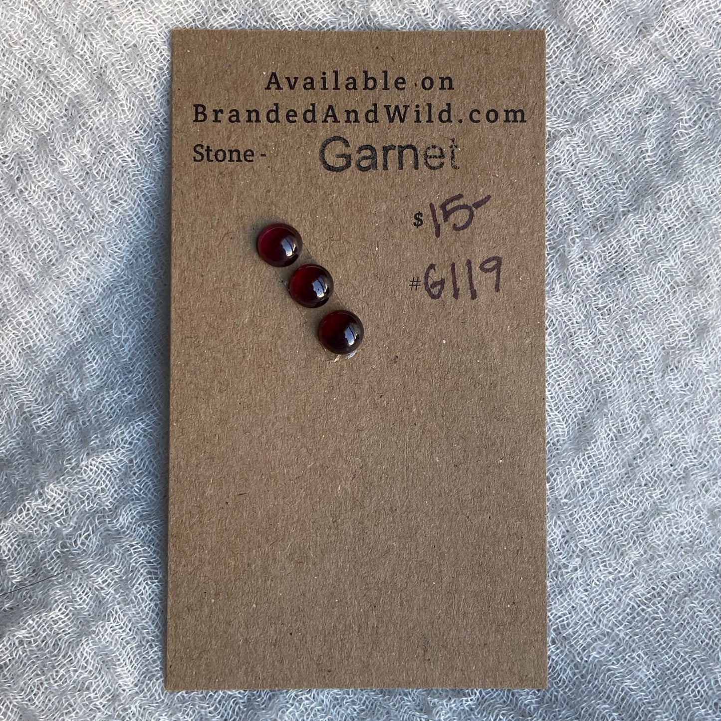 Garnet Cabochon - G119