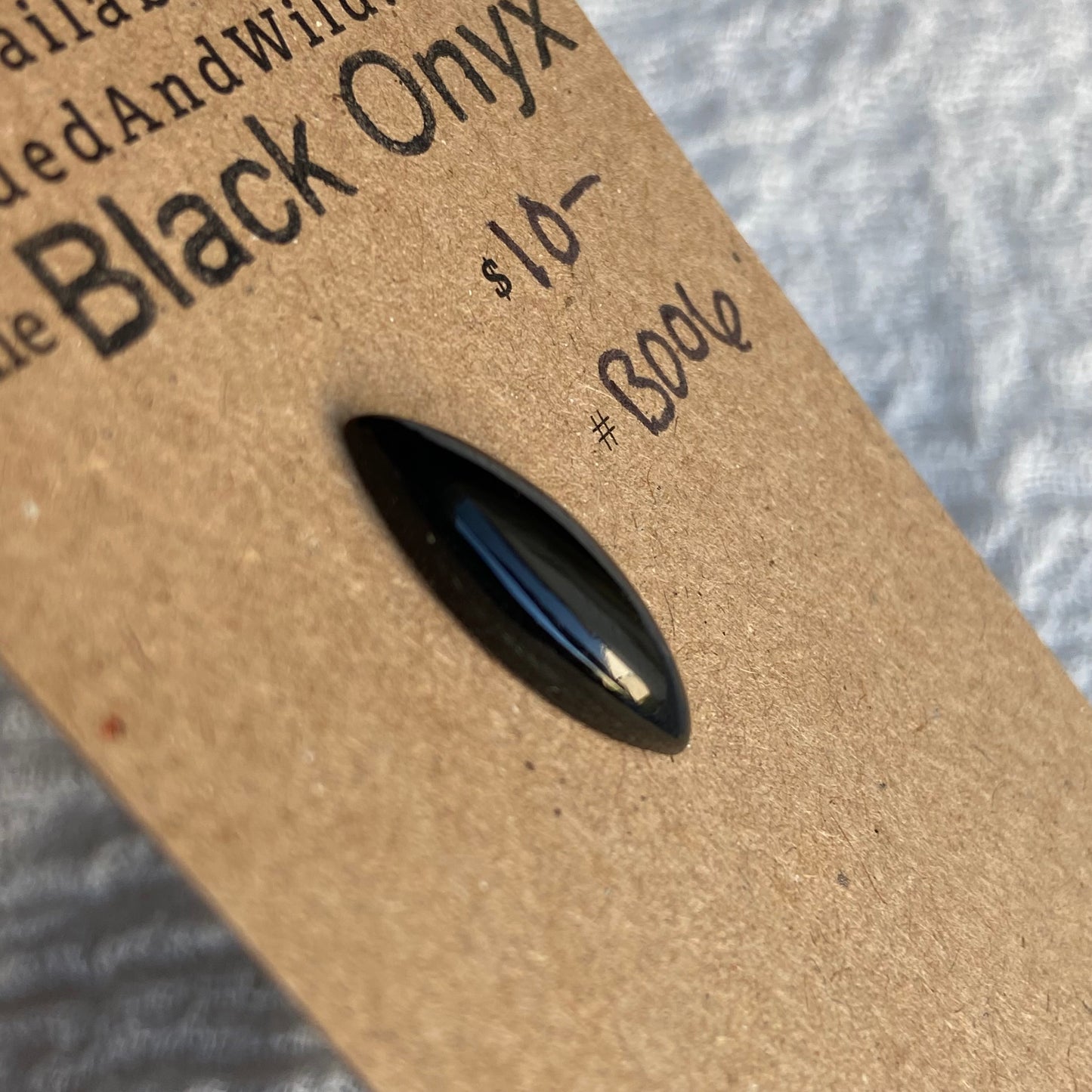 Black Onyx - Cabochon - BO06